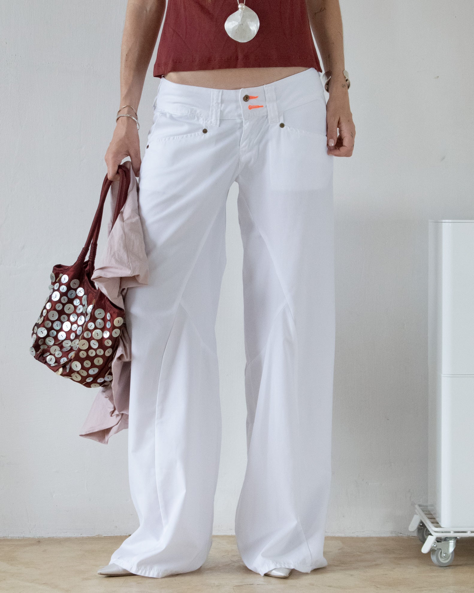 White Levi's Engineered