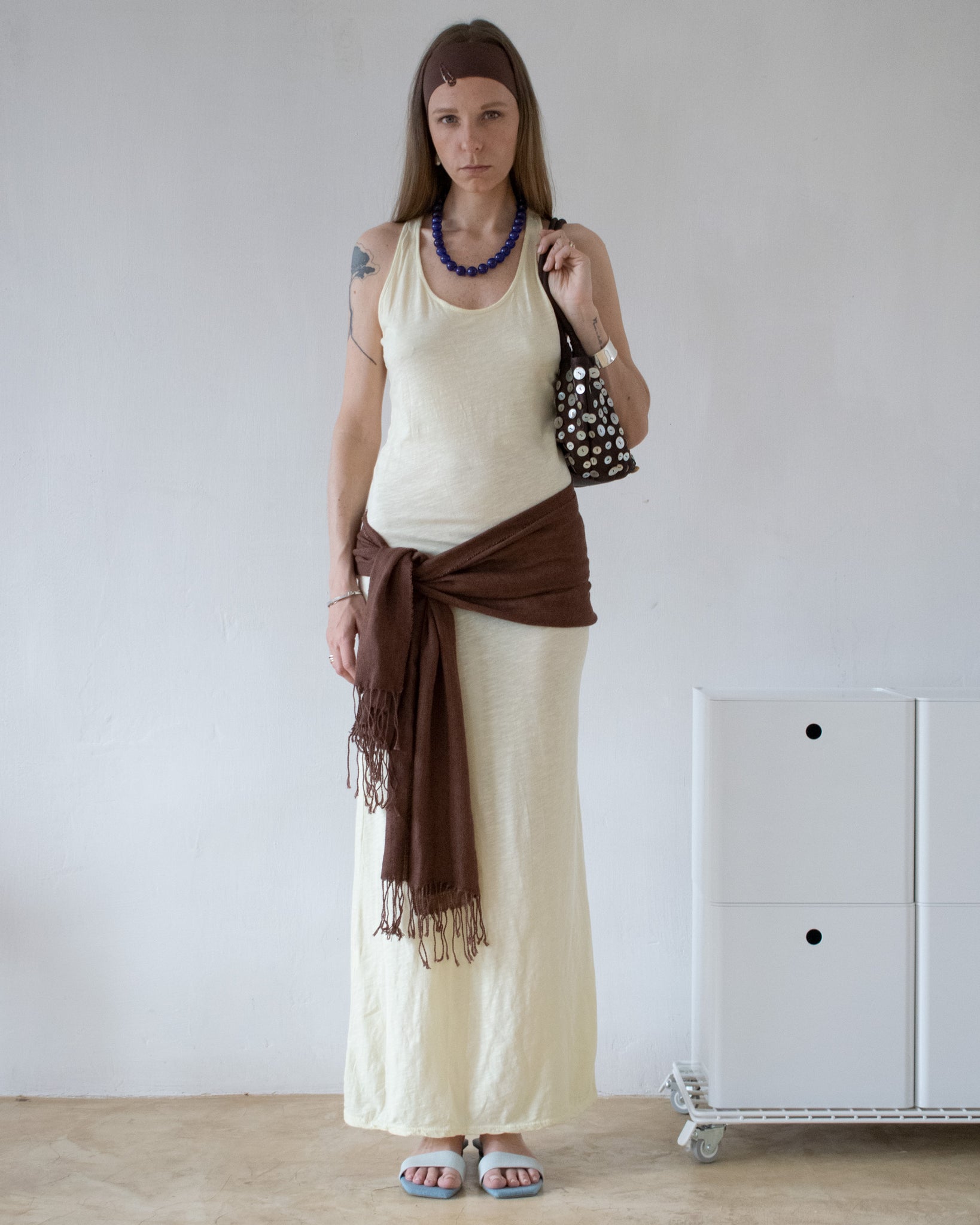Marella Brown Scarf
