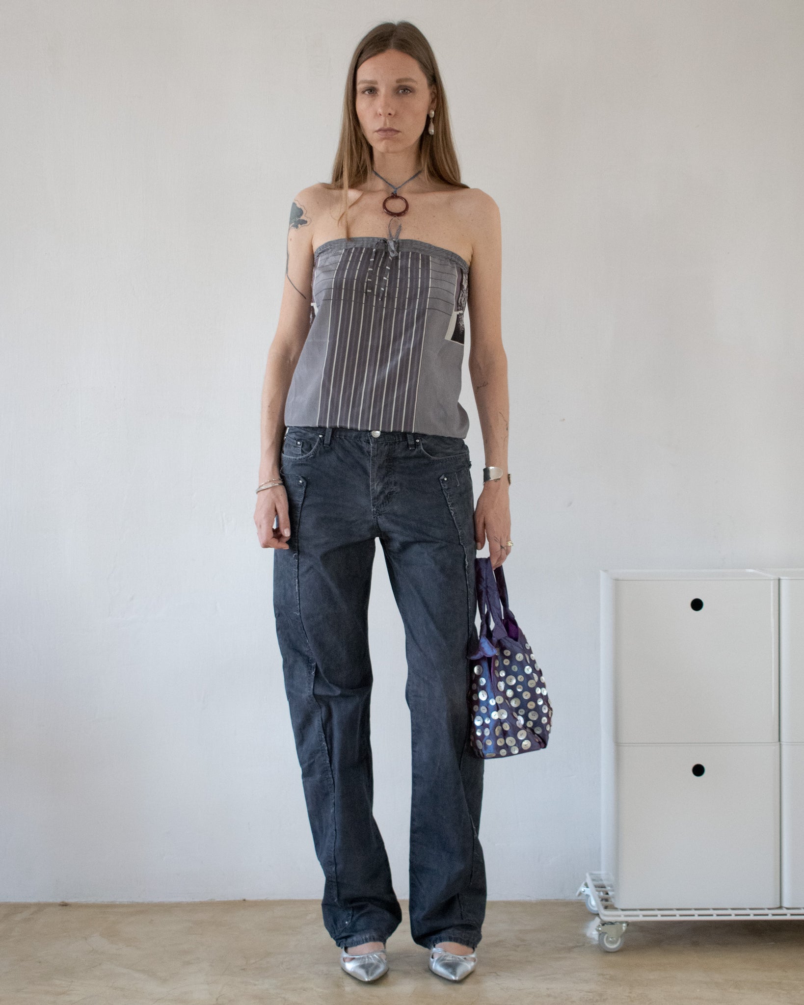 Cavalli Gray Pants