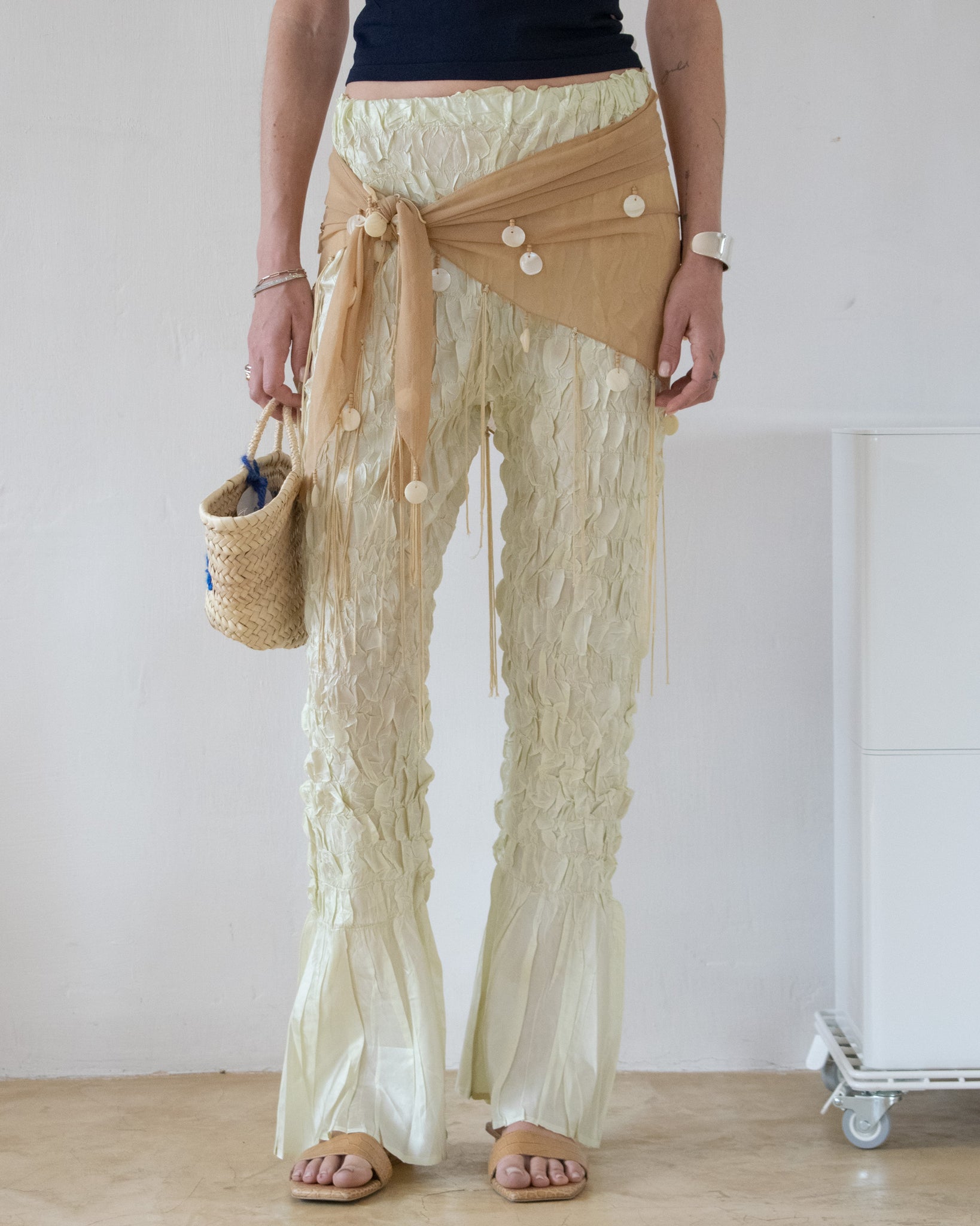 Hand Pleated Pants