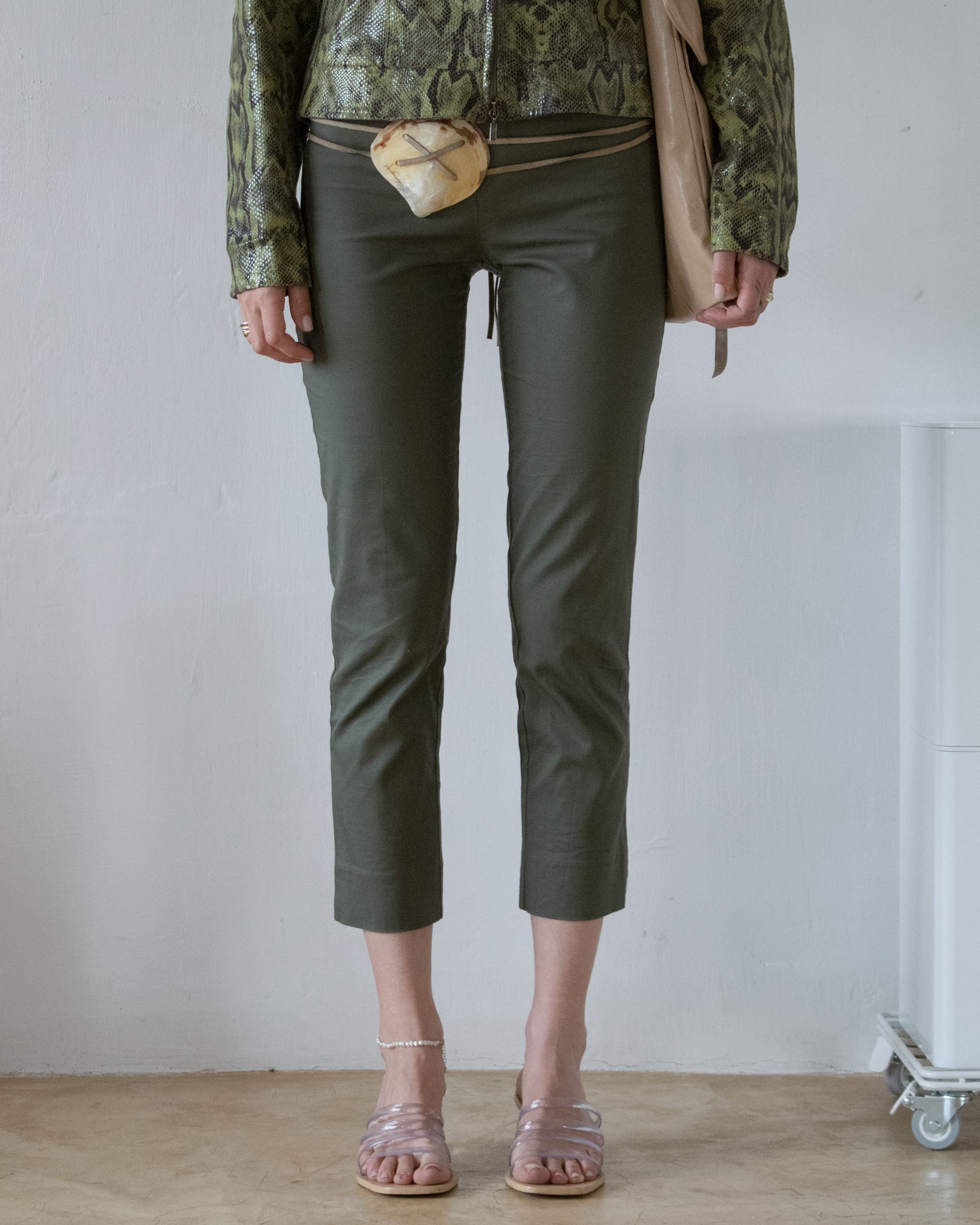 Cotton Capri Pants