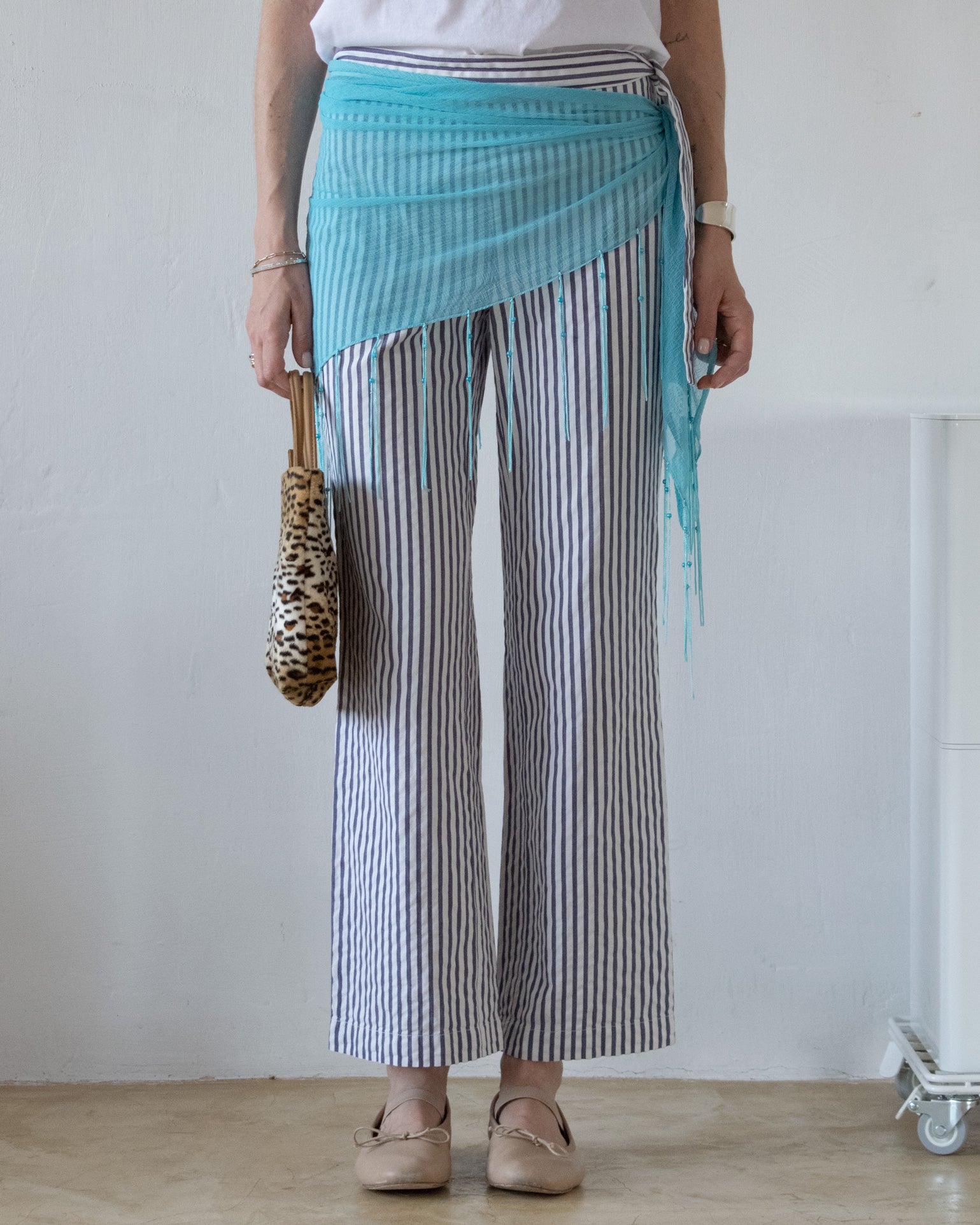Turquoise Sheer Sarong