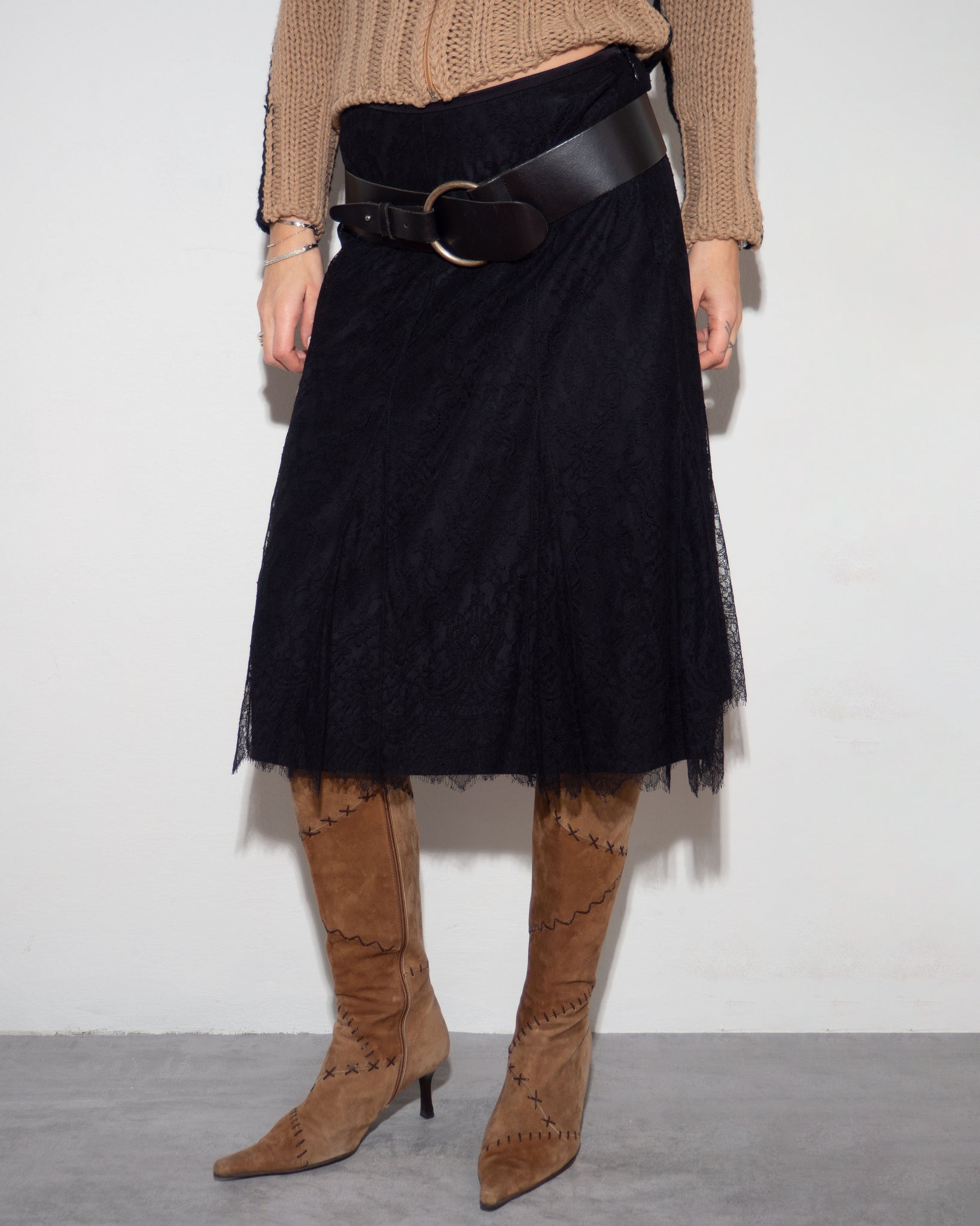 Max Mara Lace Skirt
