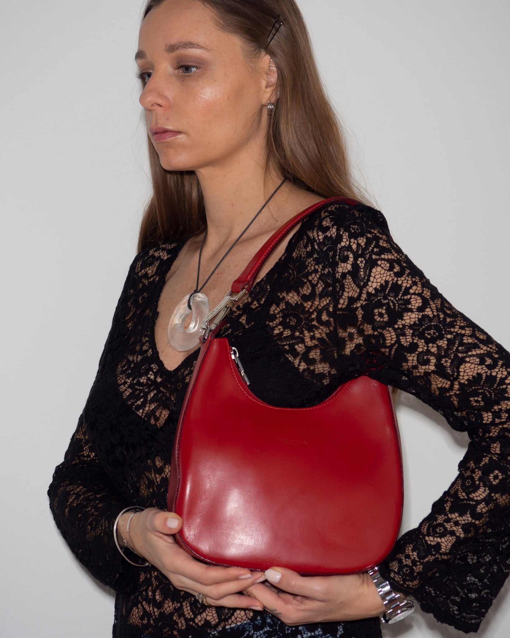Red Leather Bag