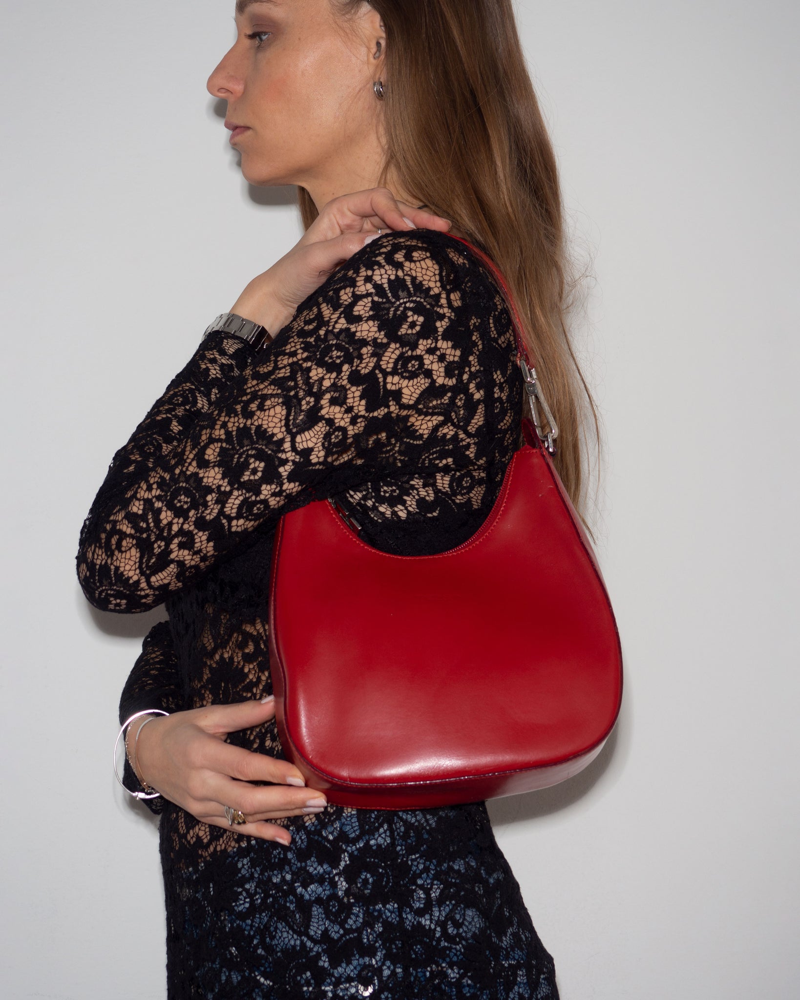 Red Leather Bag