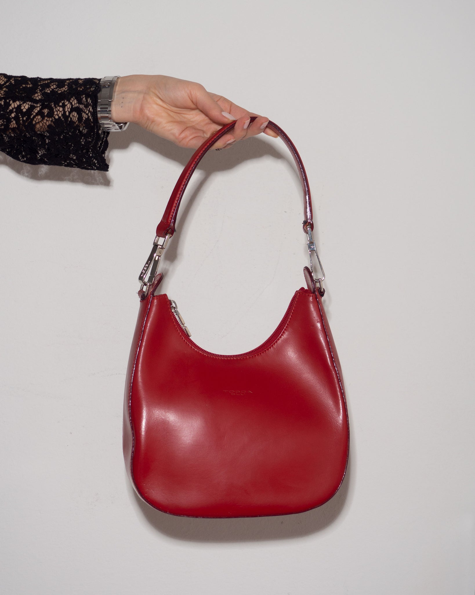 Red Leather Bag