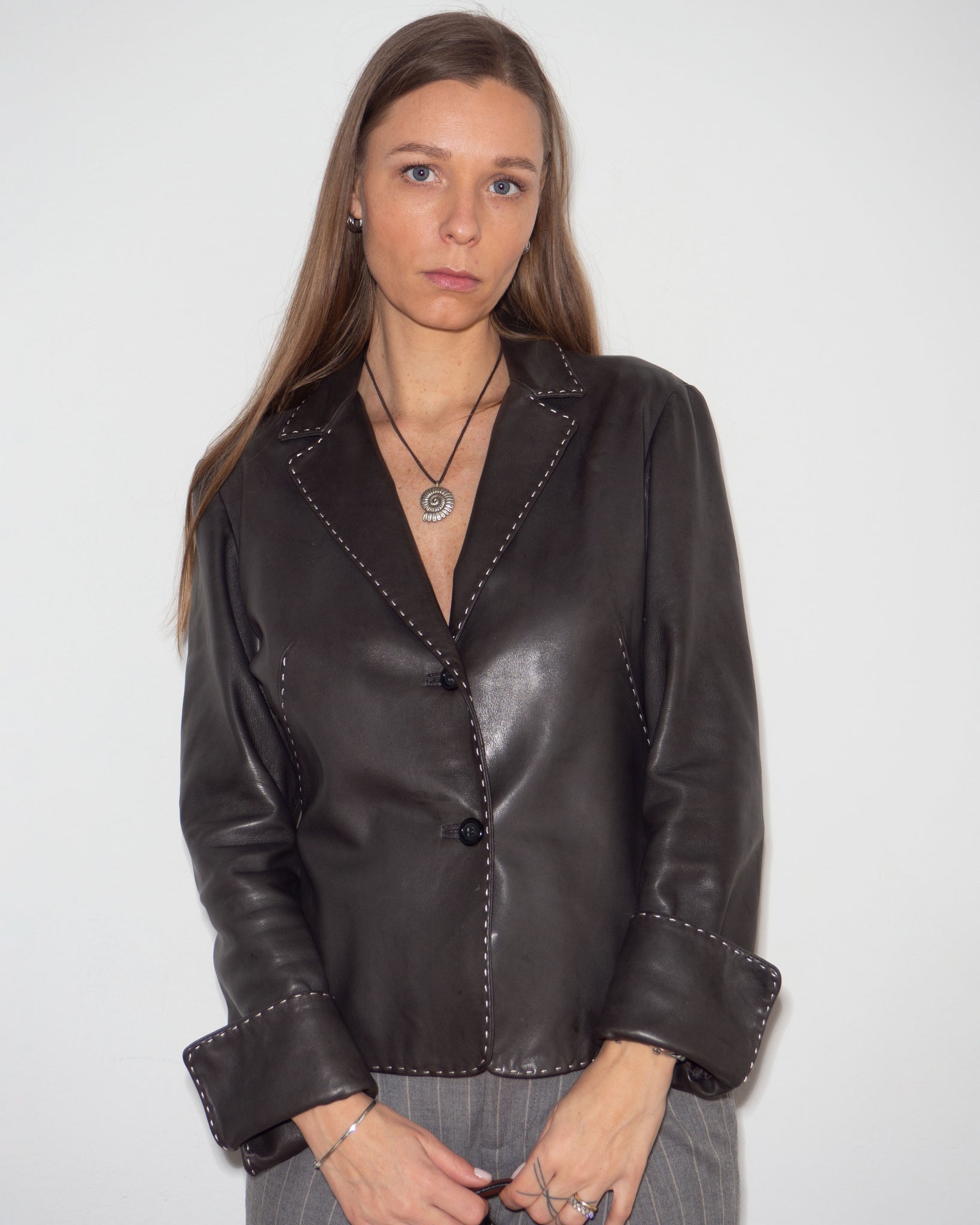 Joop Leather Blazer