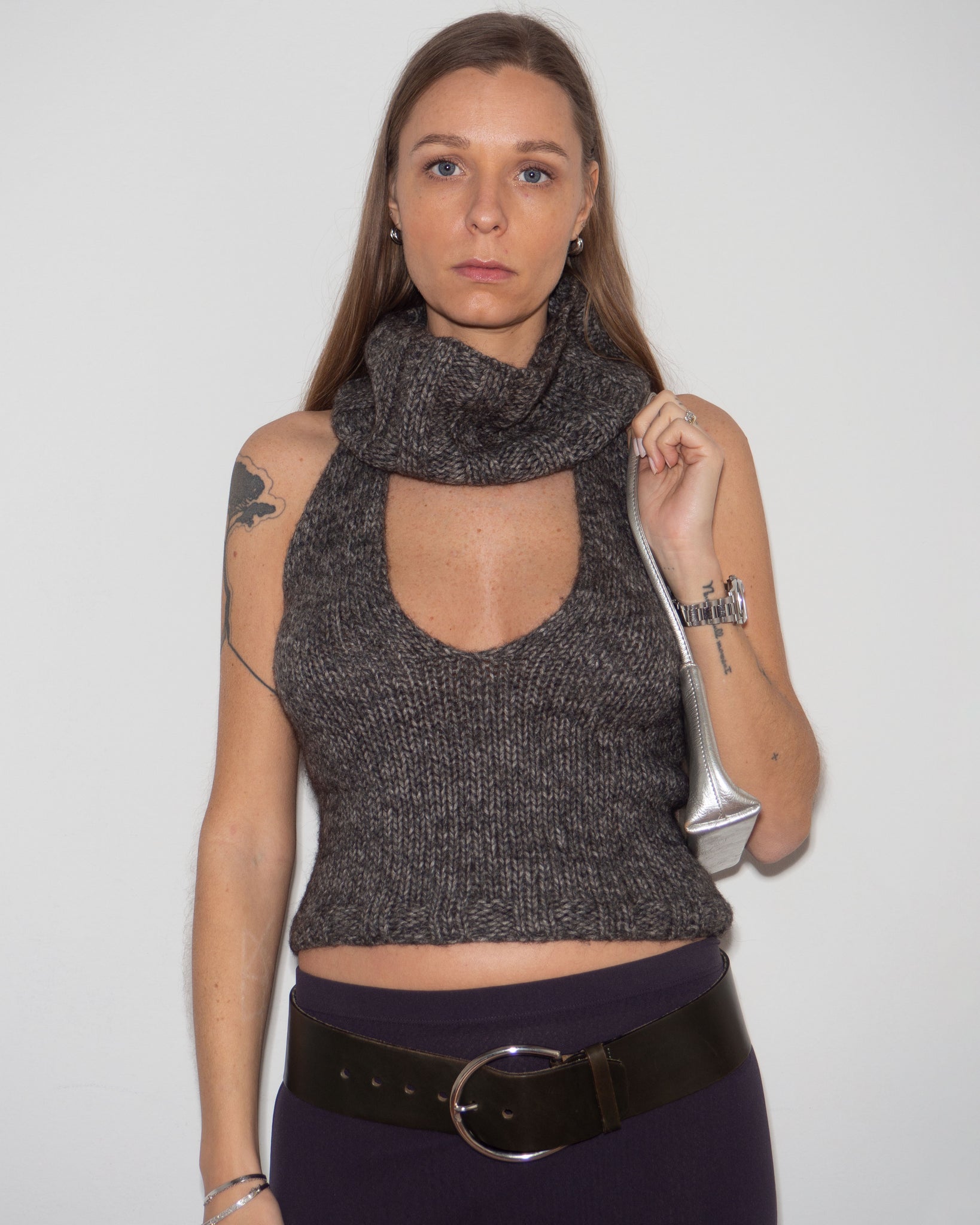 Knitted Halter Set