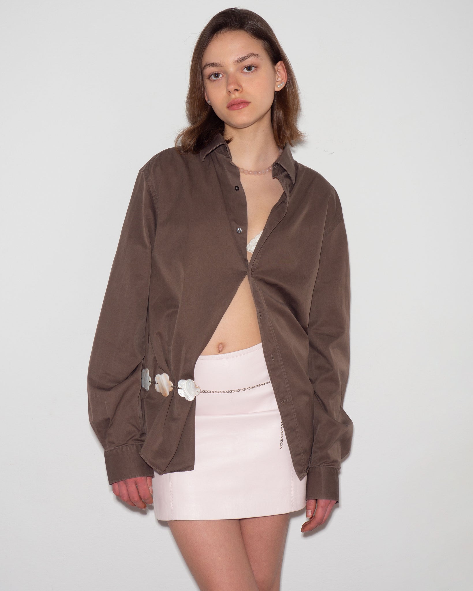 Valentino Brown Shirt
