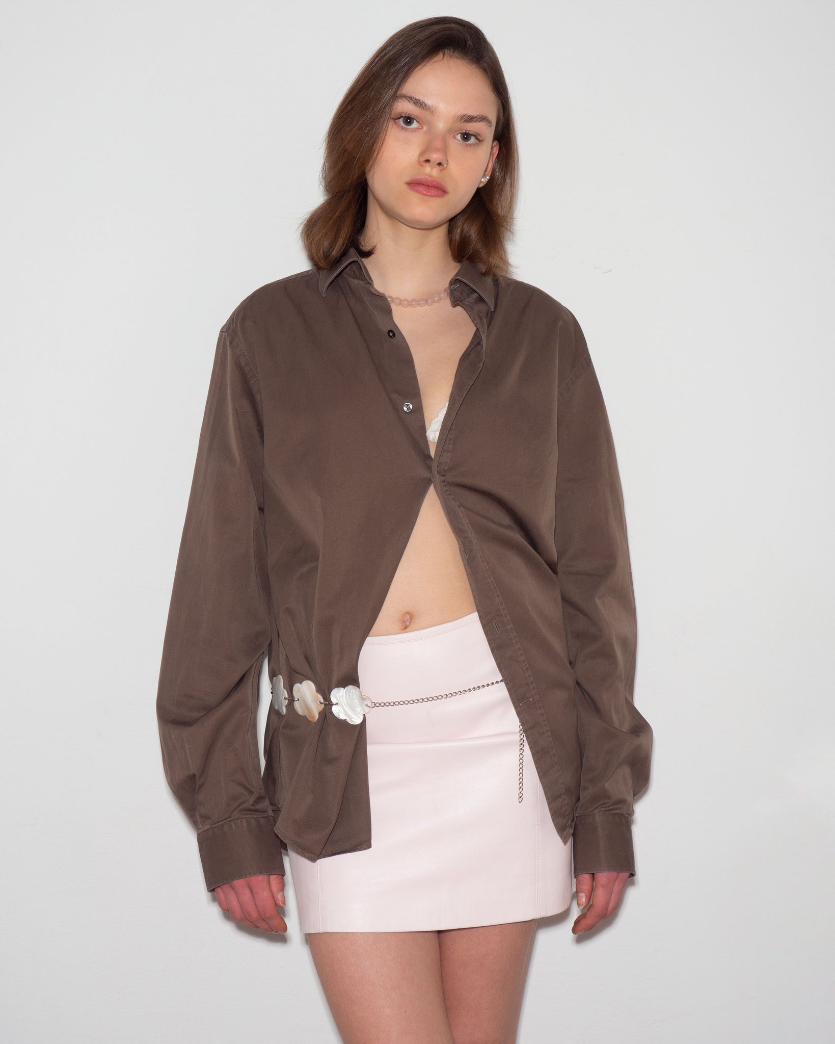 Valentino Brown Shirt