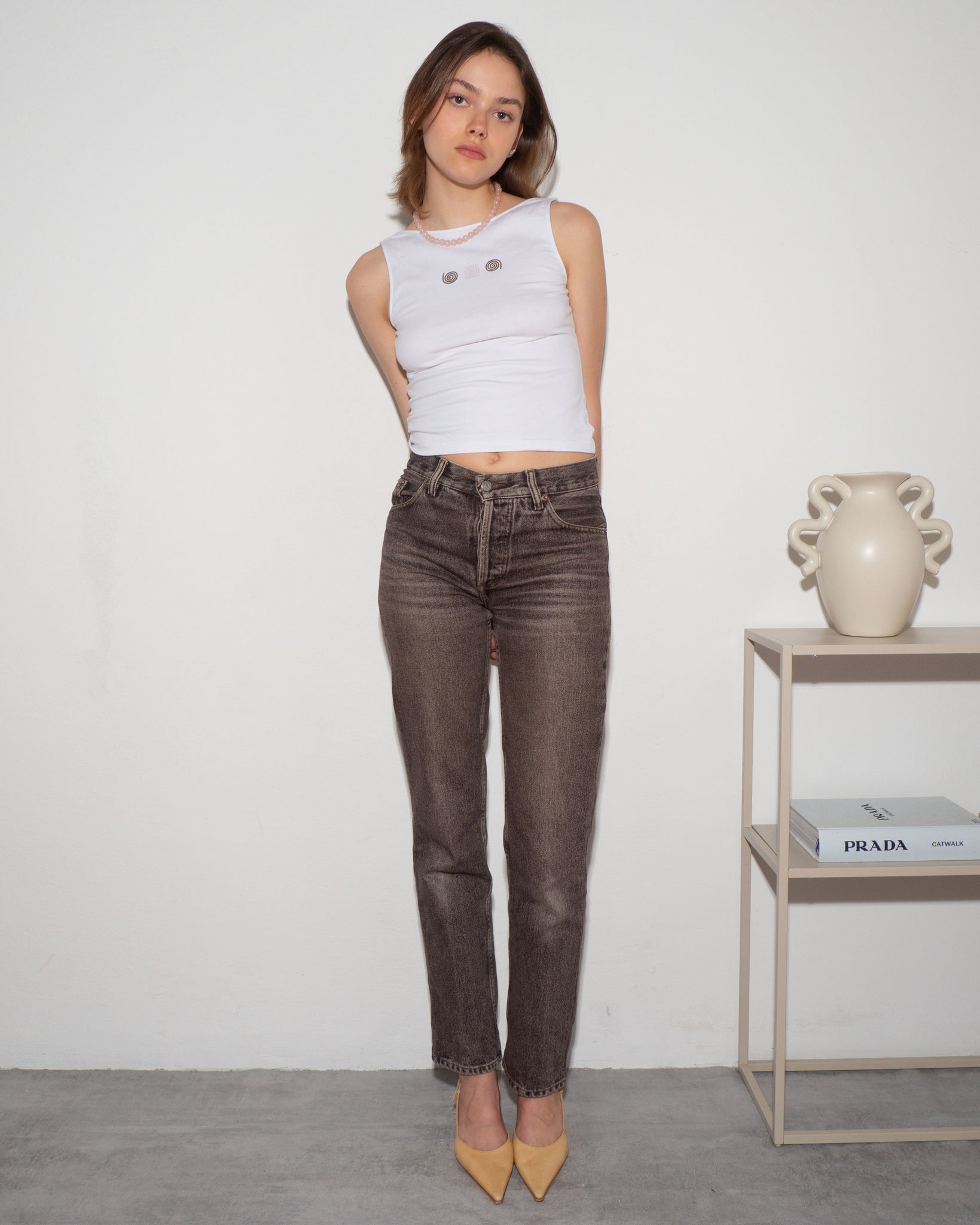 Brown Levi's 501 (28)