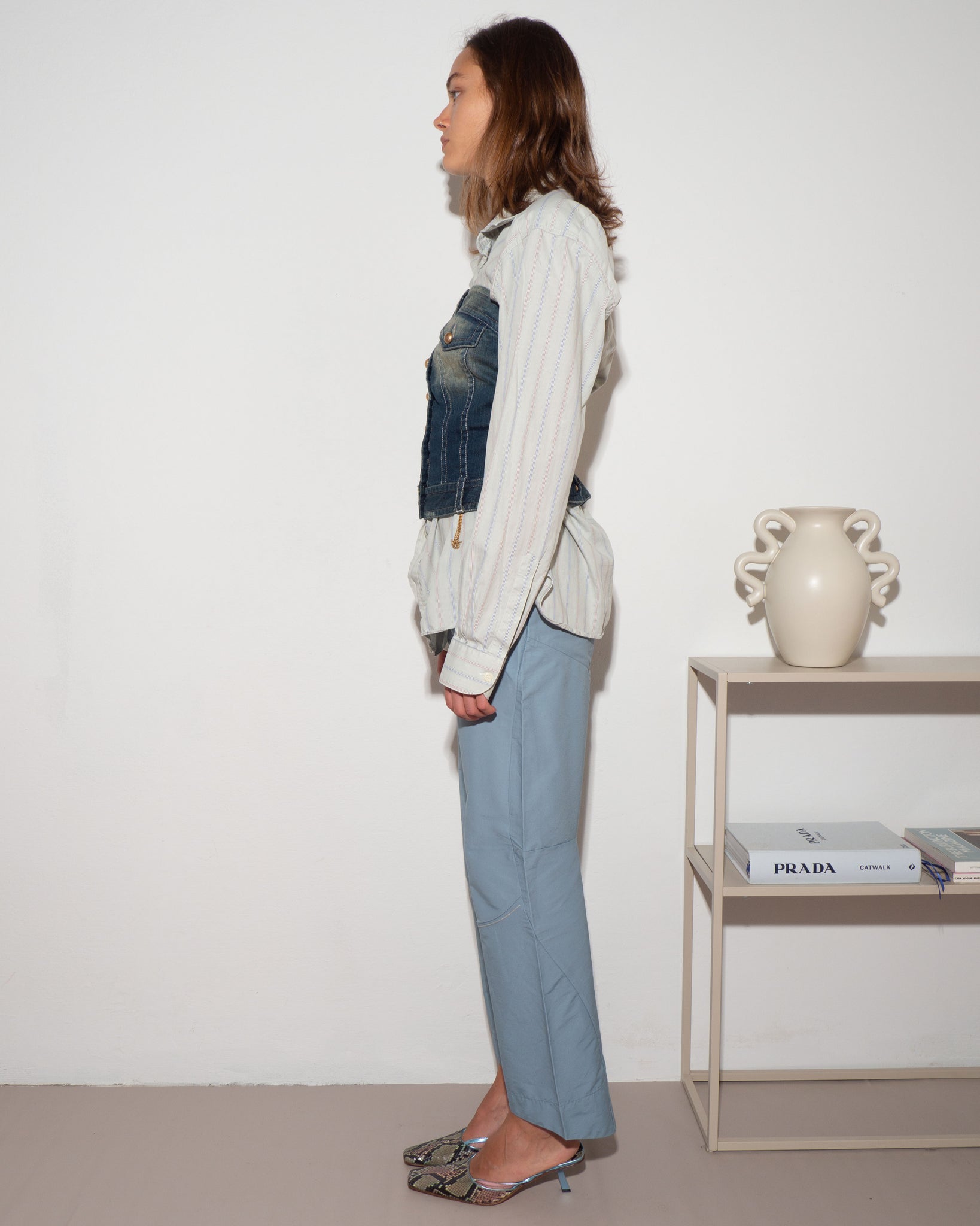 Cerruti 1881 Denim Corset