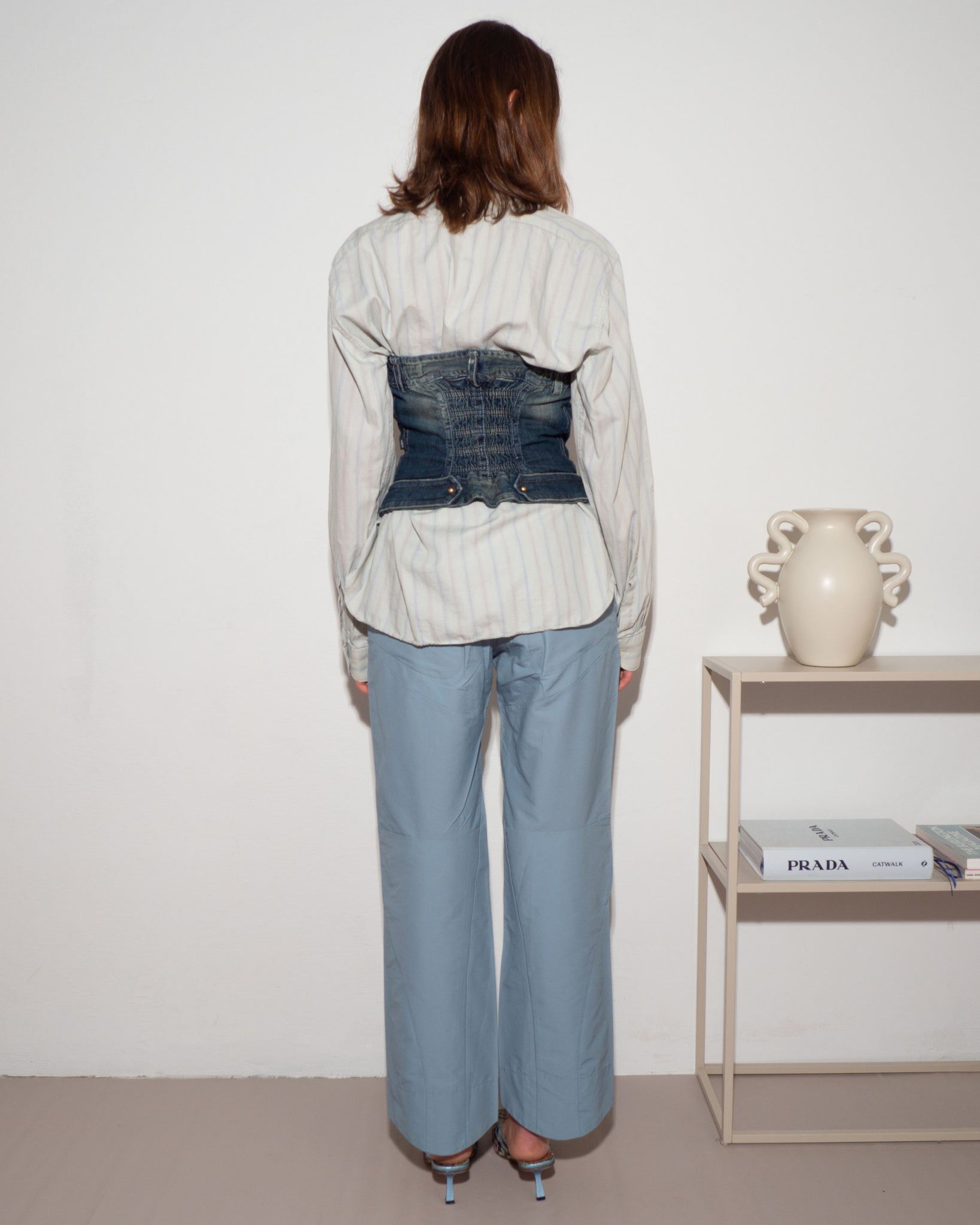 Cerruti 1881 Denim Corset