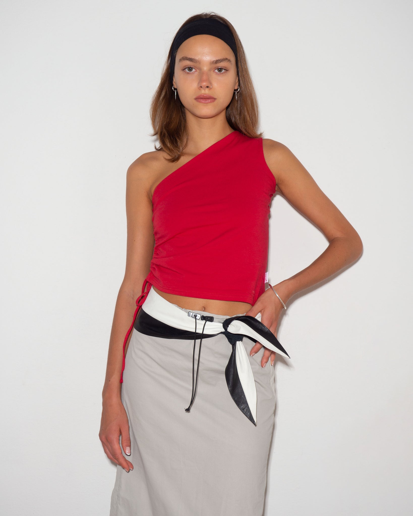 Single Shoulder Top