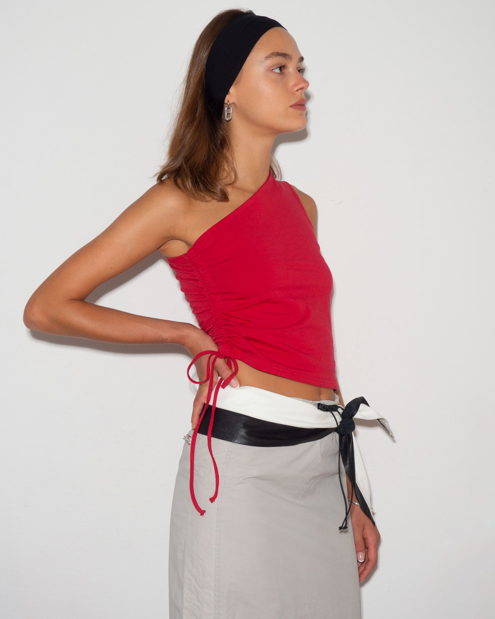 Single Shoulder Top