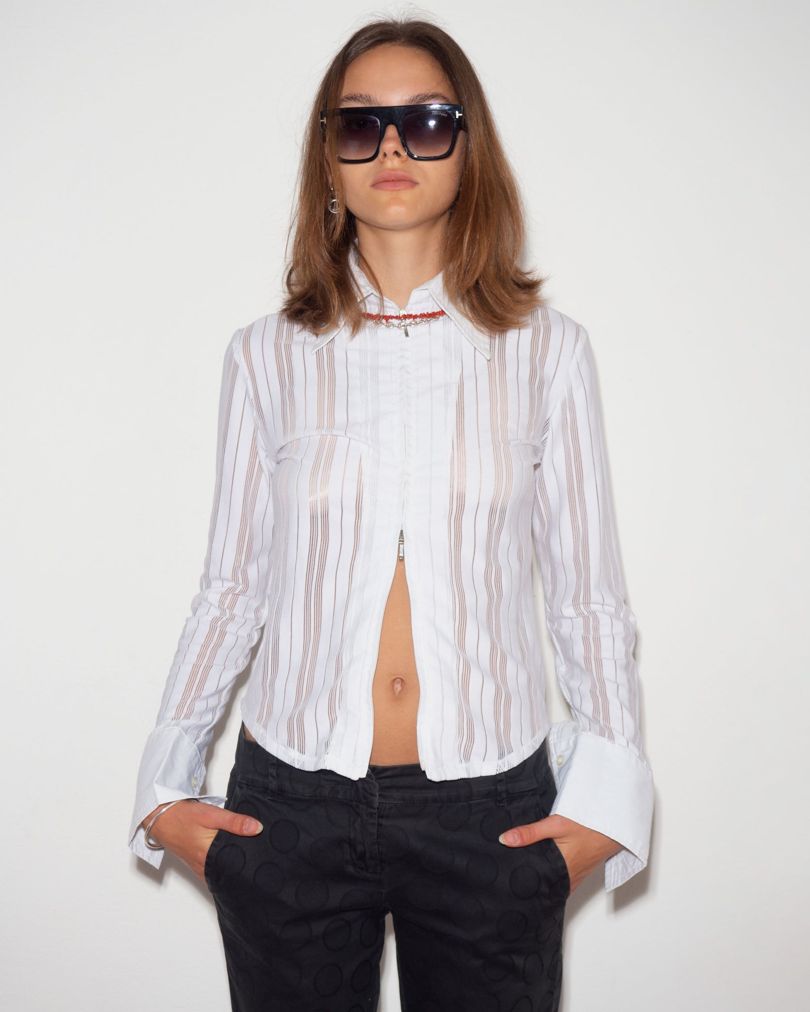 Corset Zip Blouse