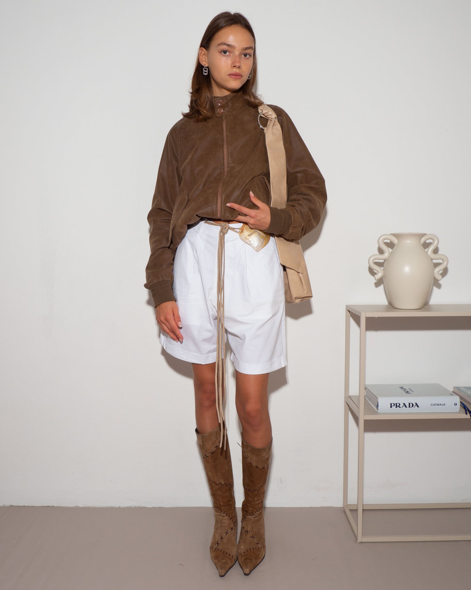 Fiorucci Pleated Shorts