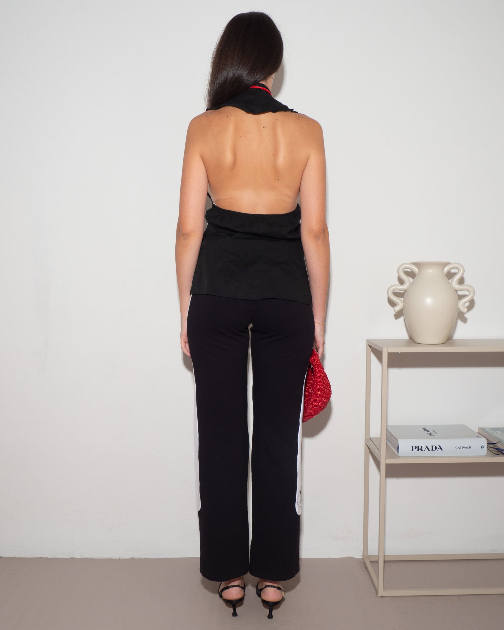Black Sleeveless Blouse