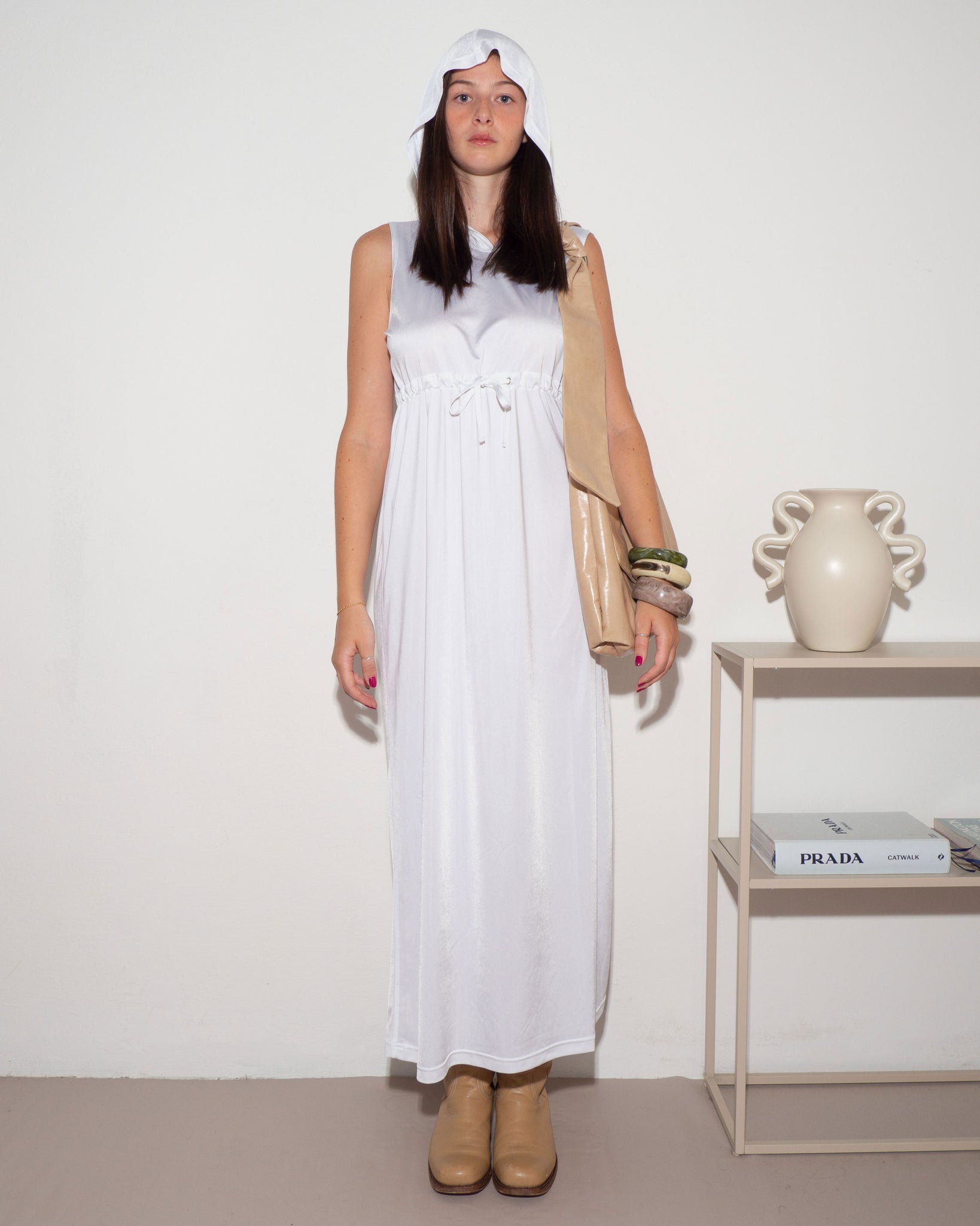 Fendi Hooded Dress