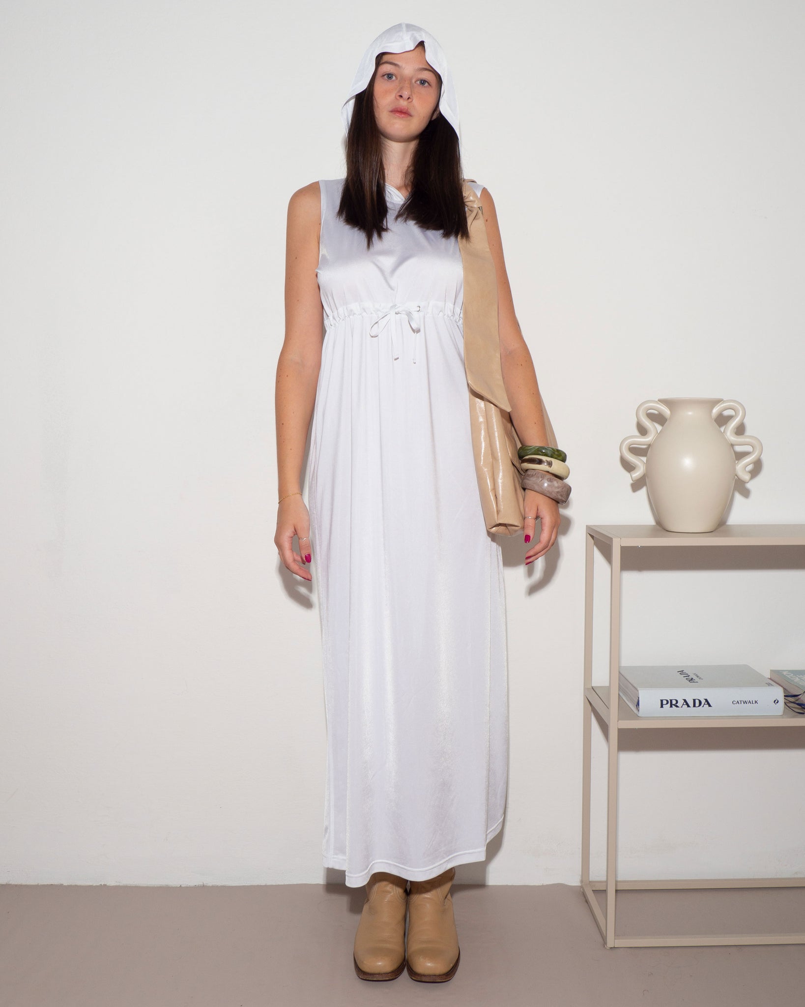 Fendi Hooded Dress