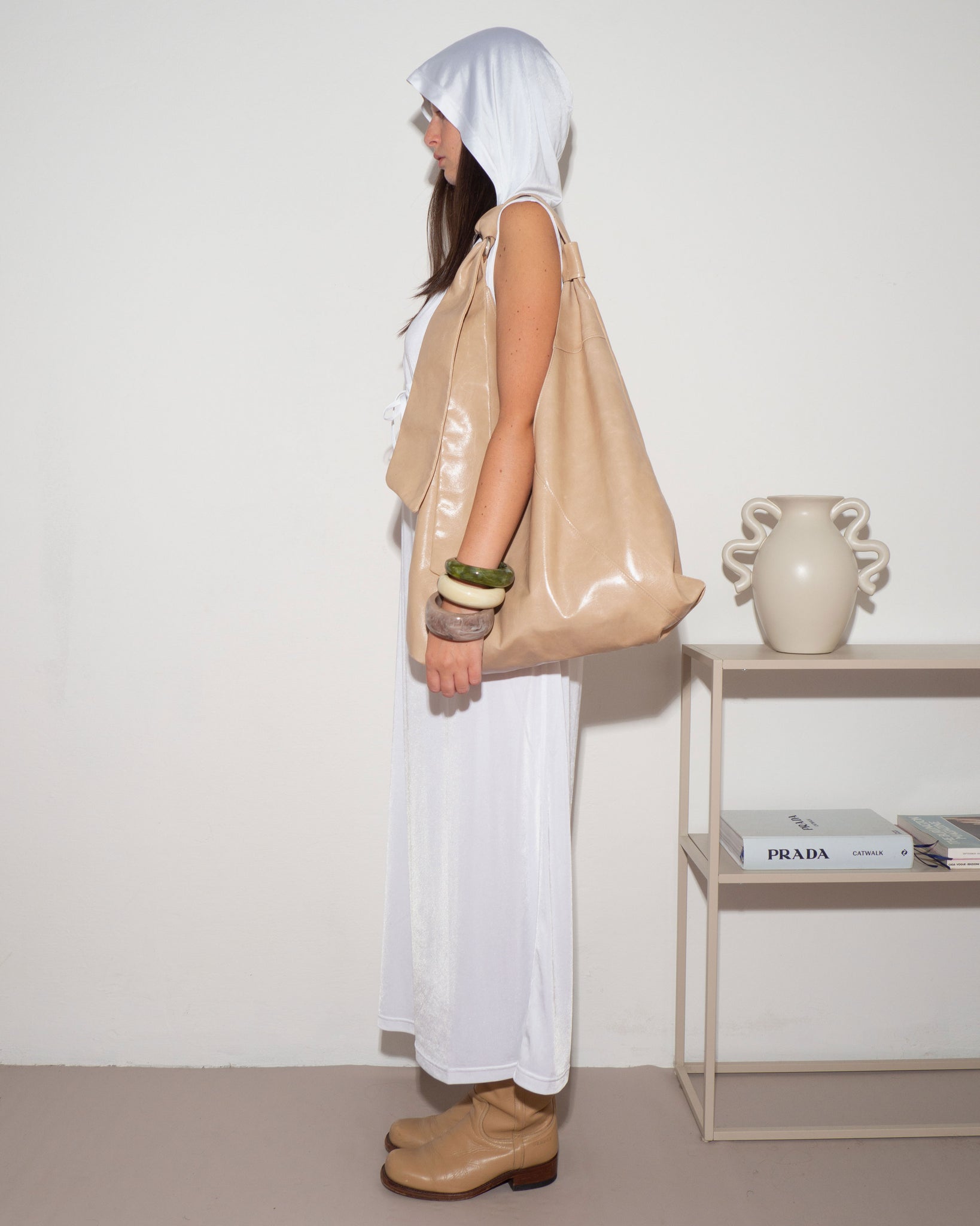 Fendi Hooded Dress