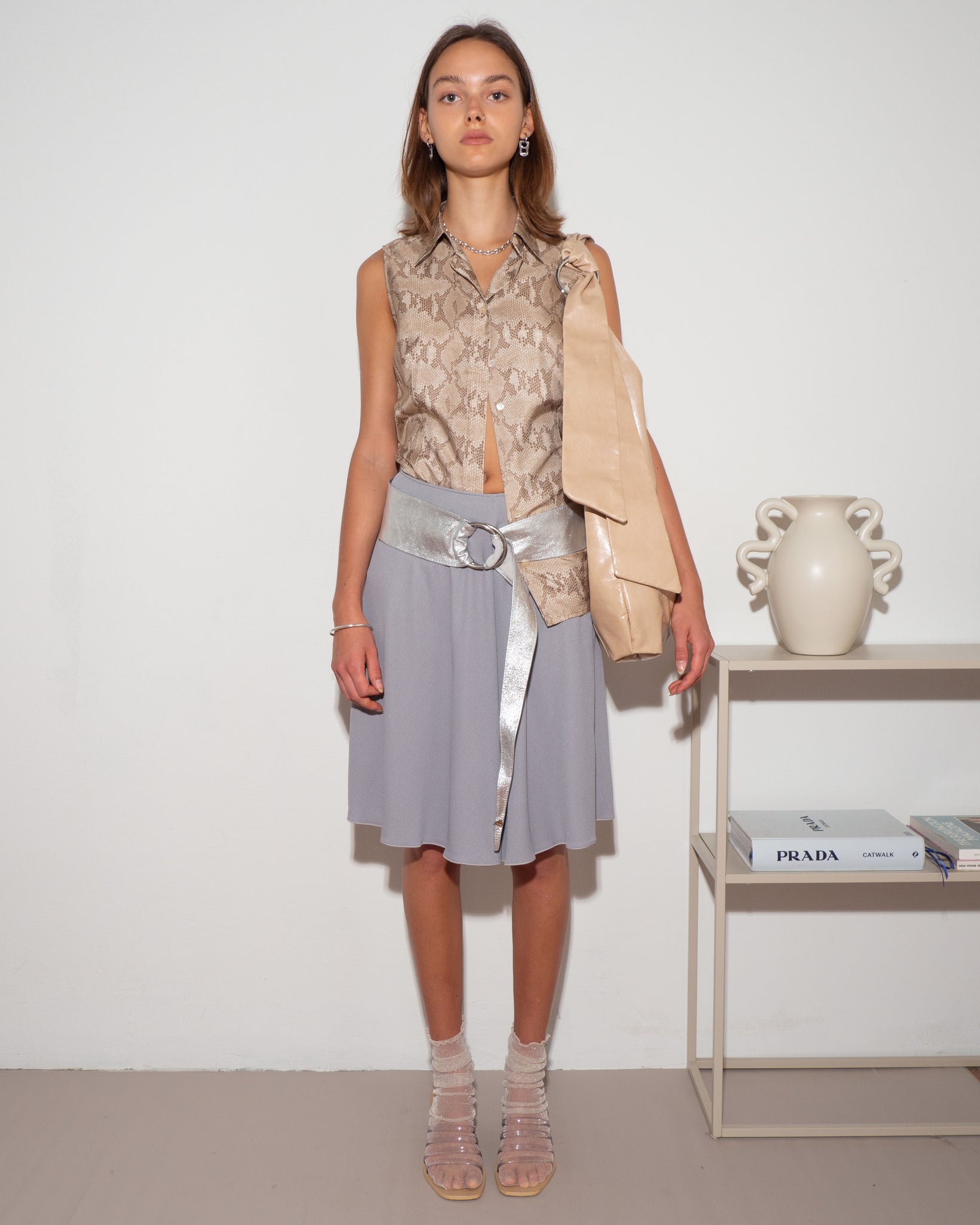 Armani Gray Skirt