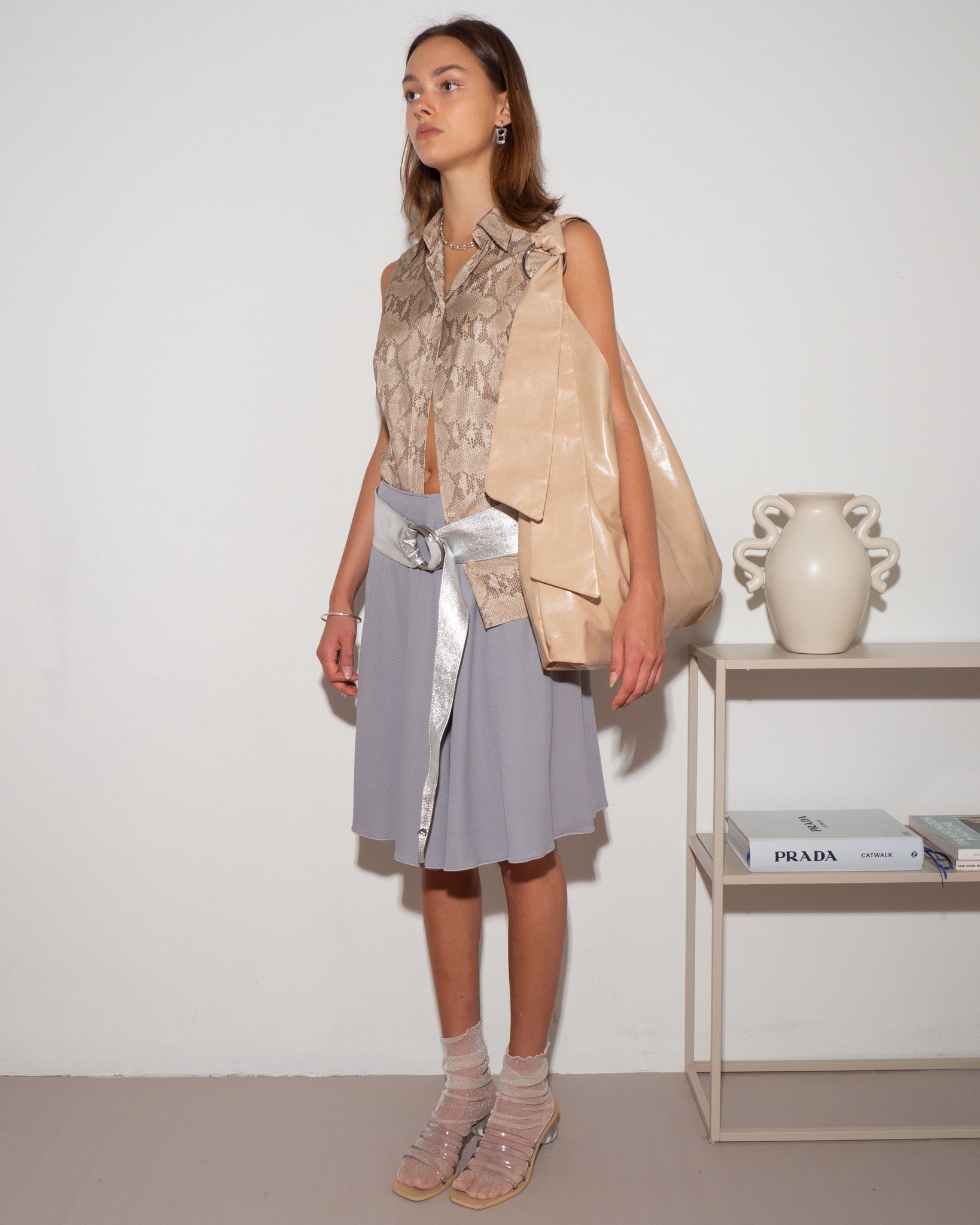 Armani Gray Skirt