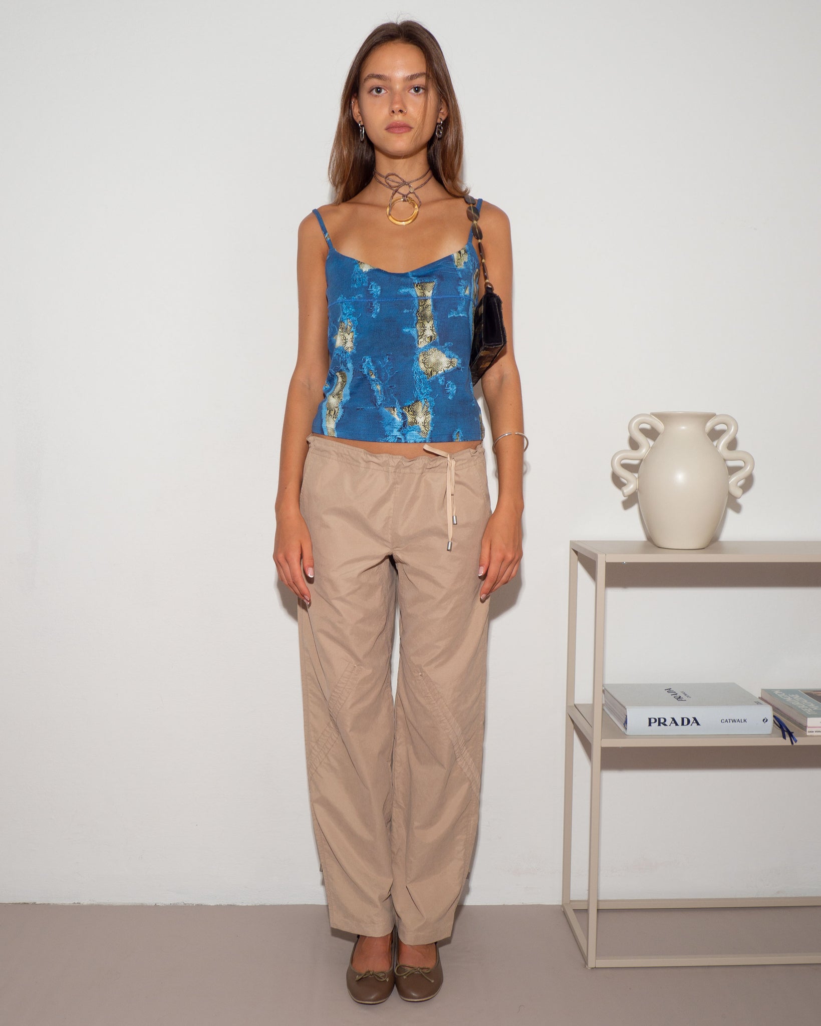 Krizia Printed Camisole