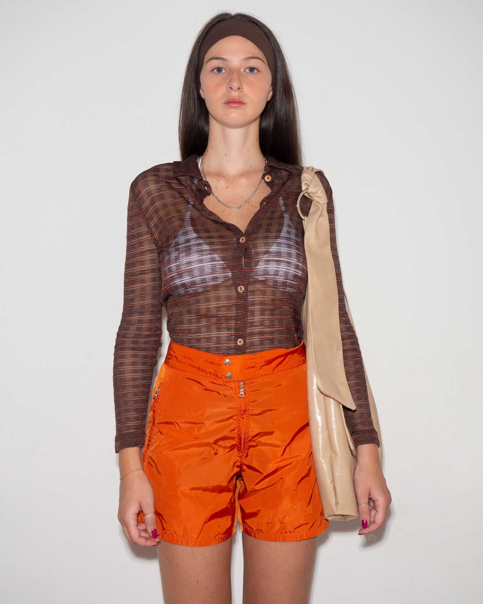 Prada Nylon Shorts