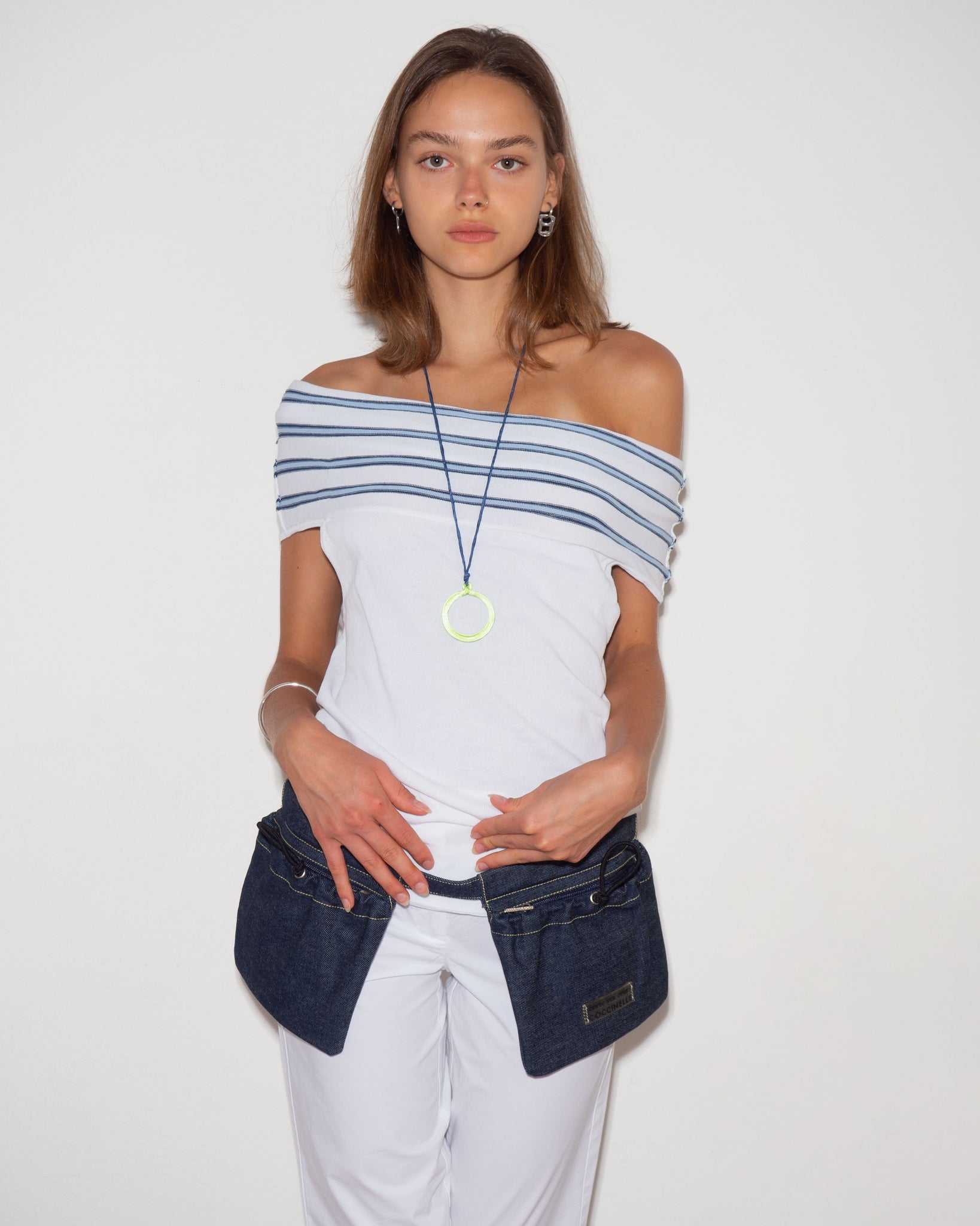 Sportmax Cold Shoulder Top