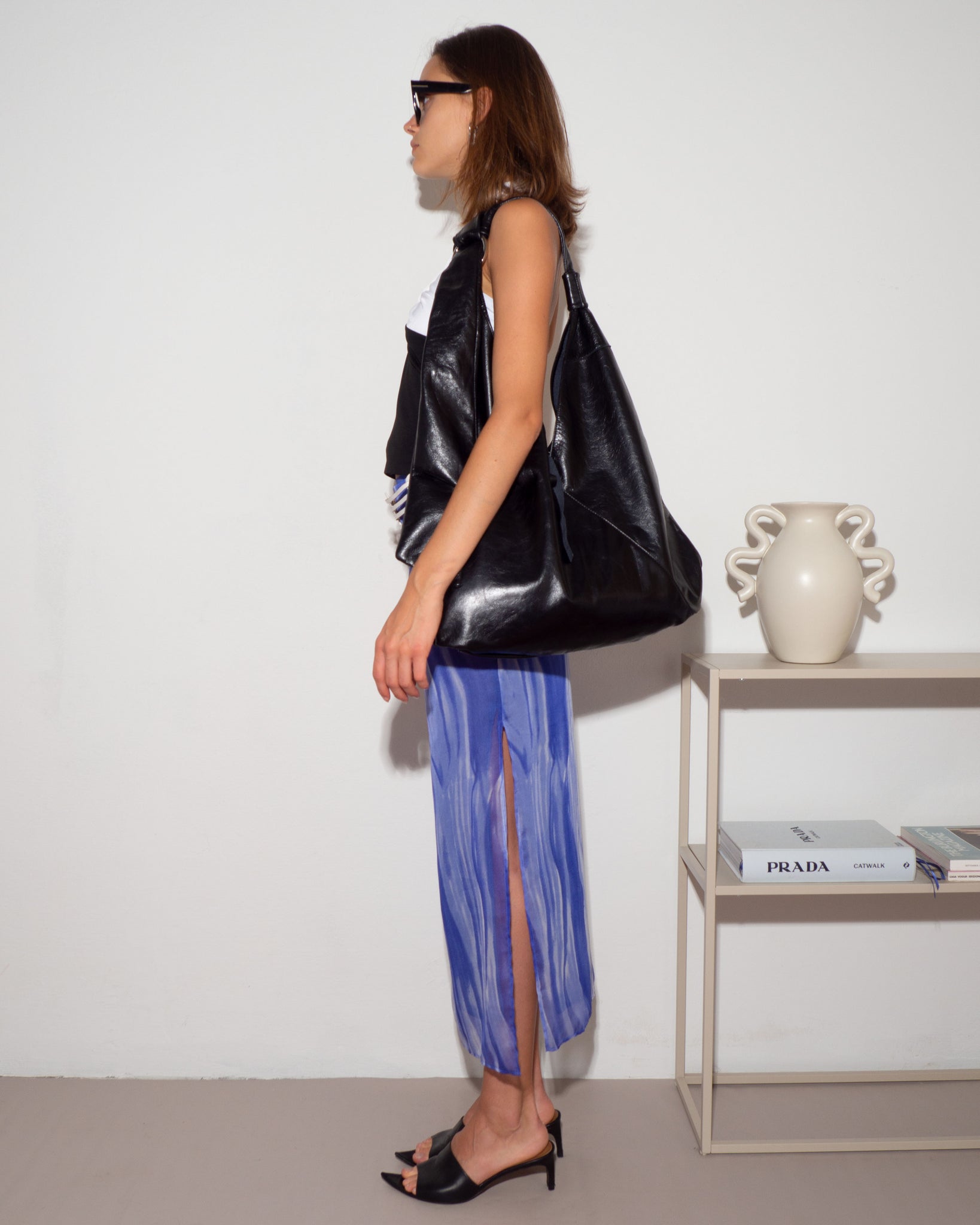 Blue Maxi Skirt