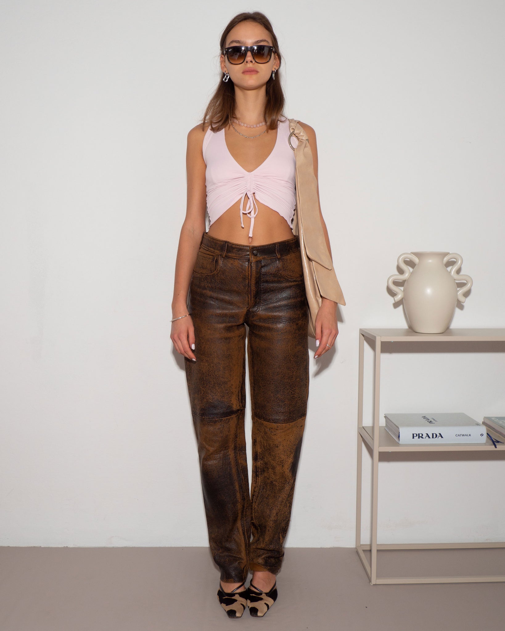 Chevignon Leather Pants