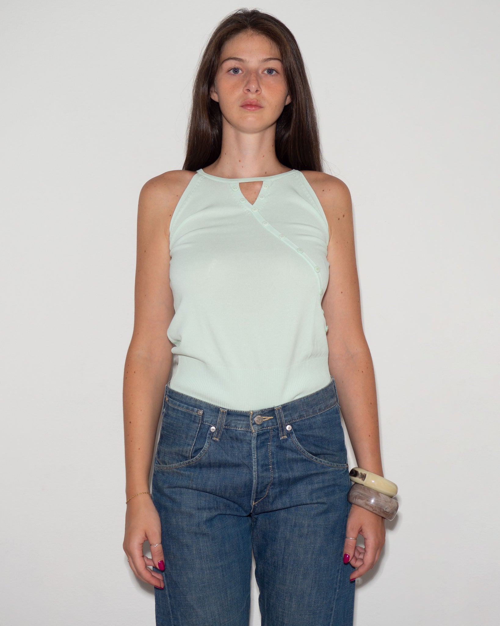 Silk Knit Top