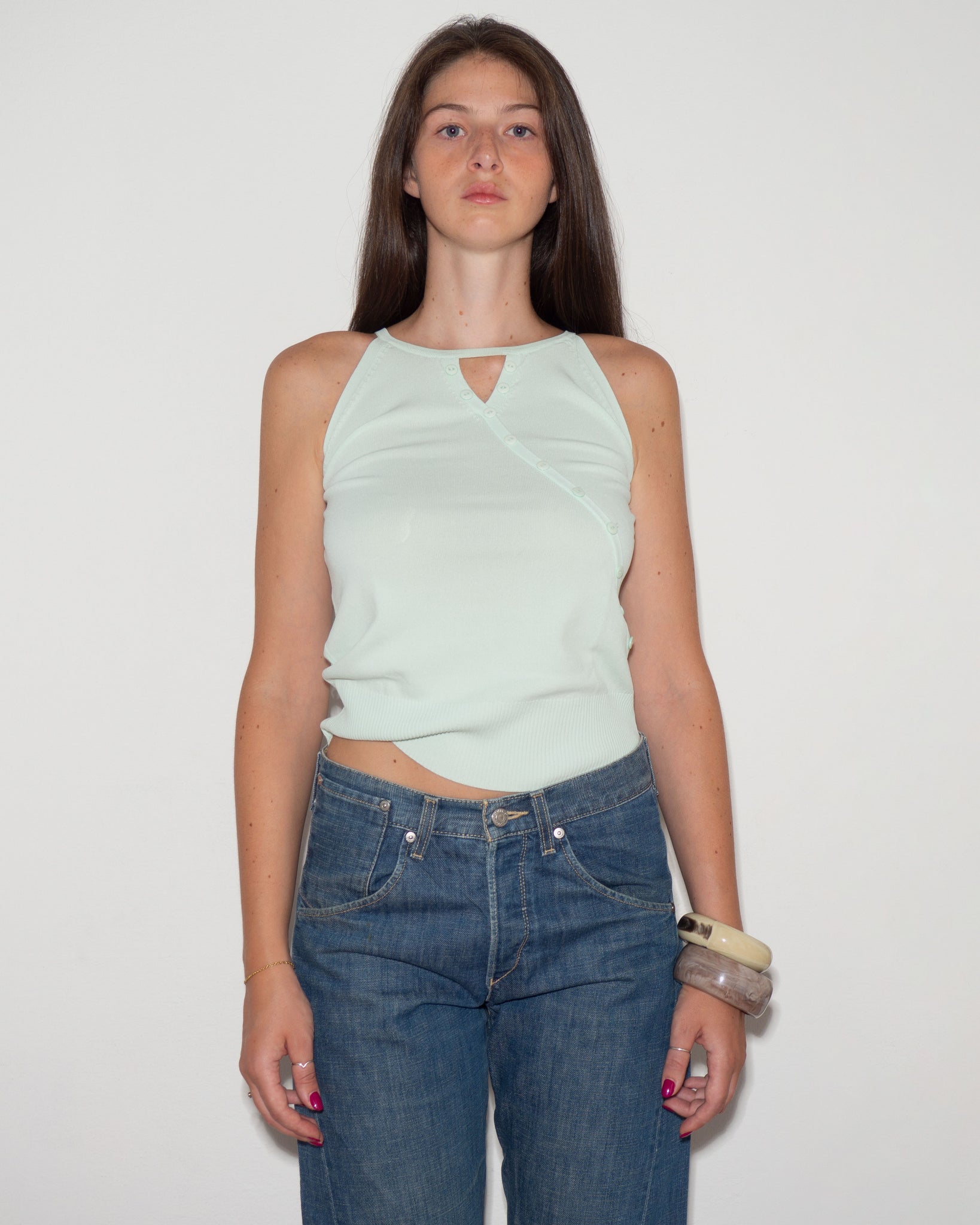 Silk Knit Top