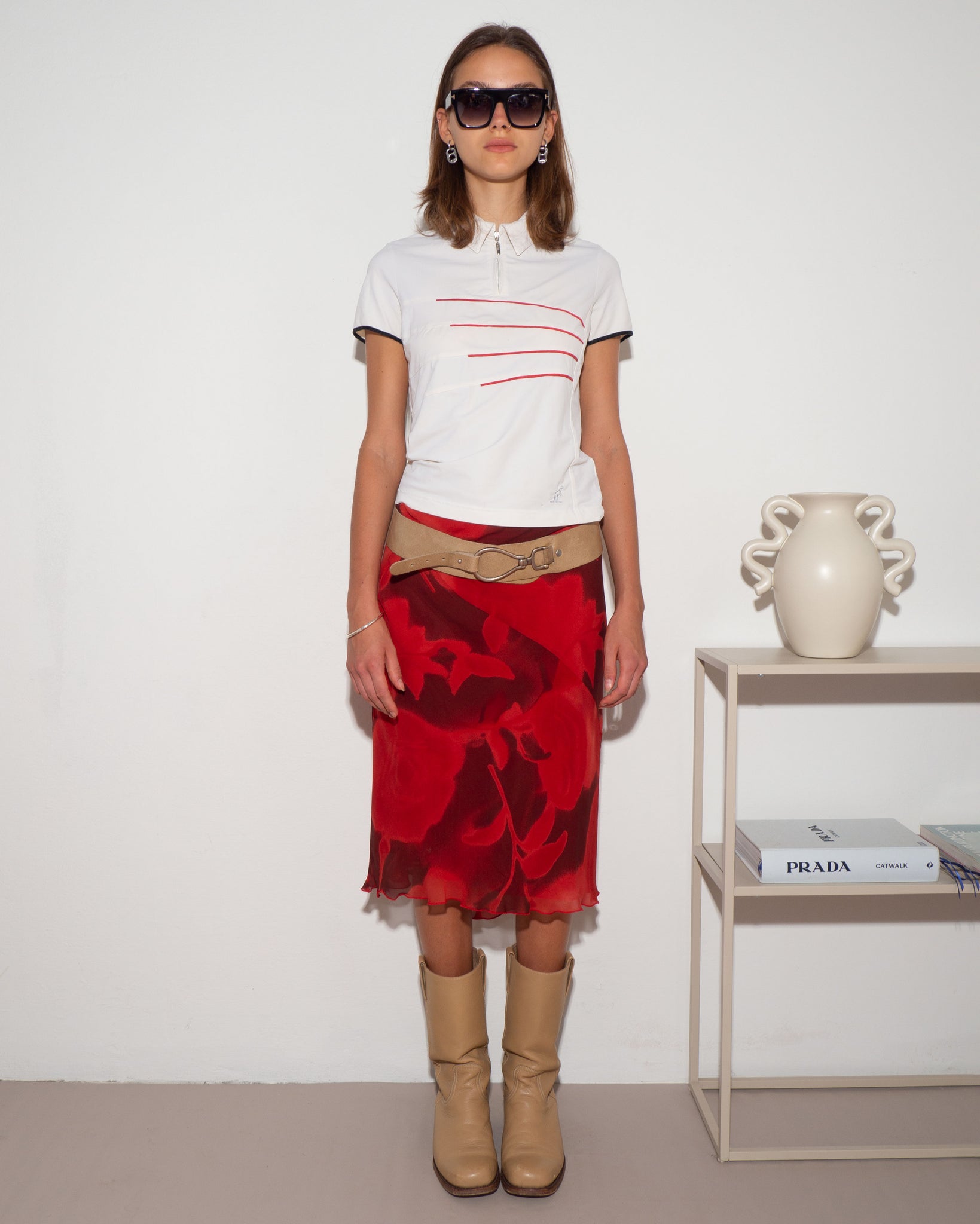 Silk Slip Skirt