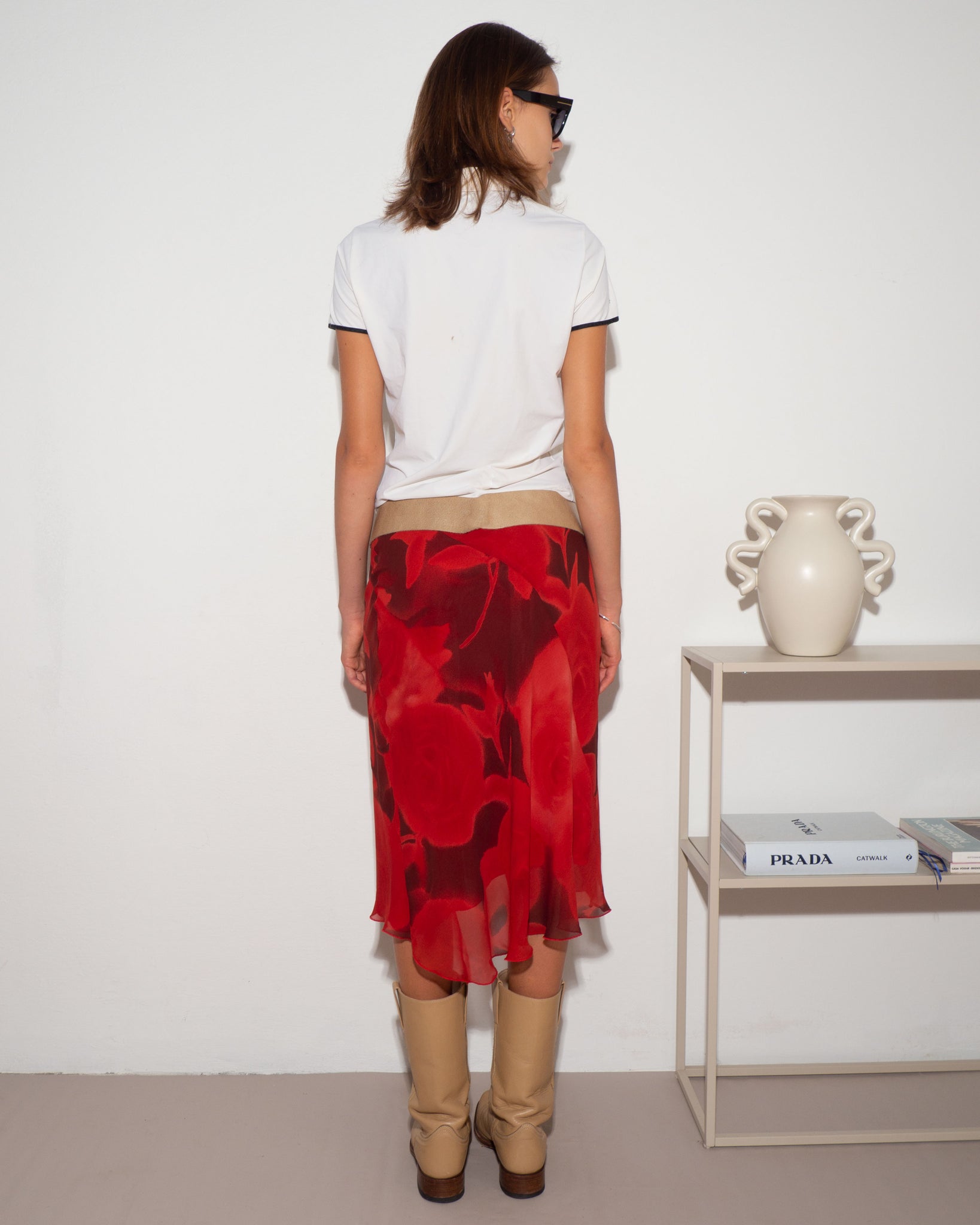 Silk Slip Skirt