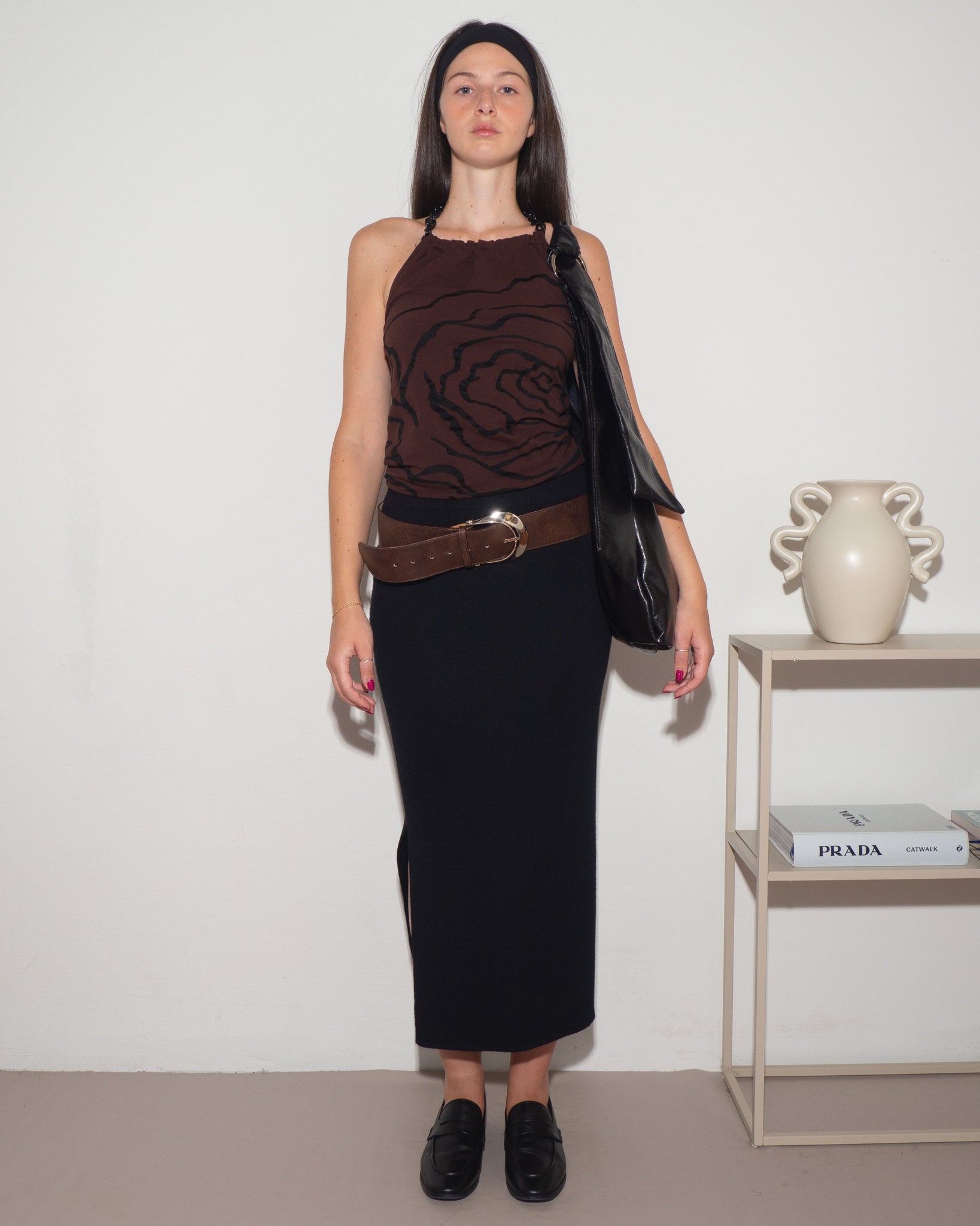 Knitted Maxi Skirt