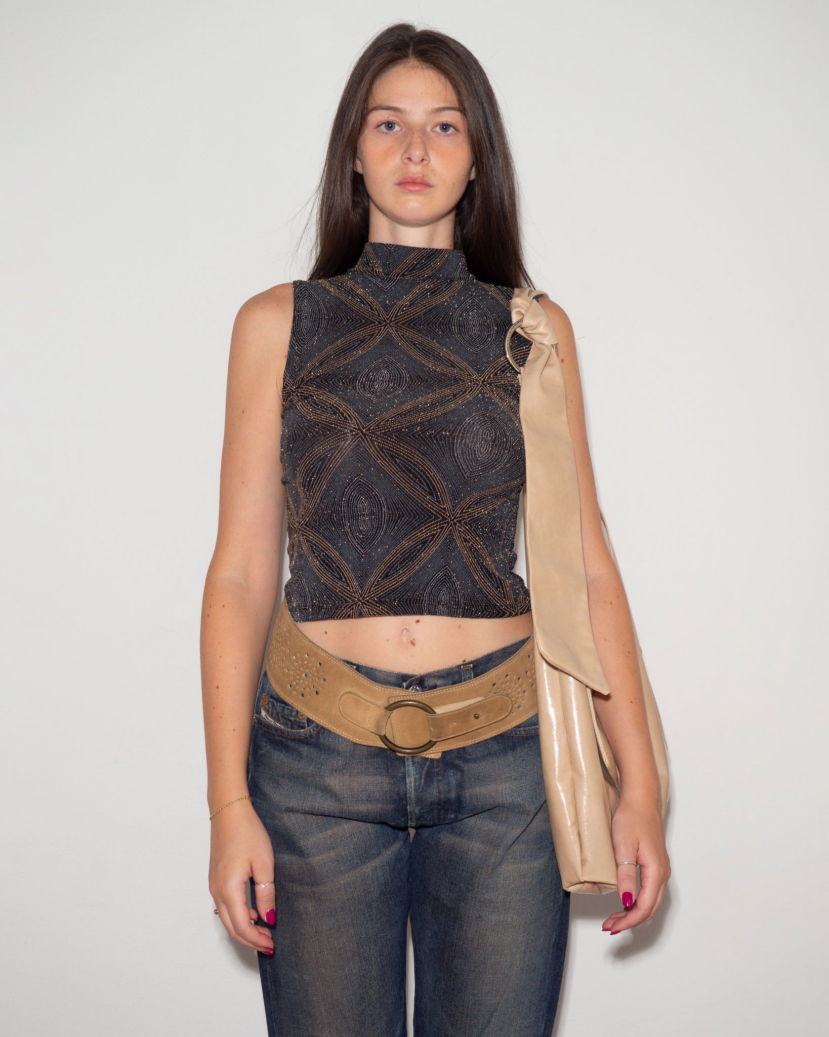 Mock Neck Top