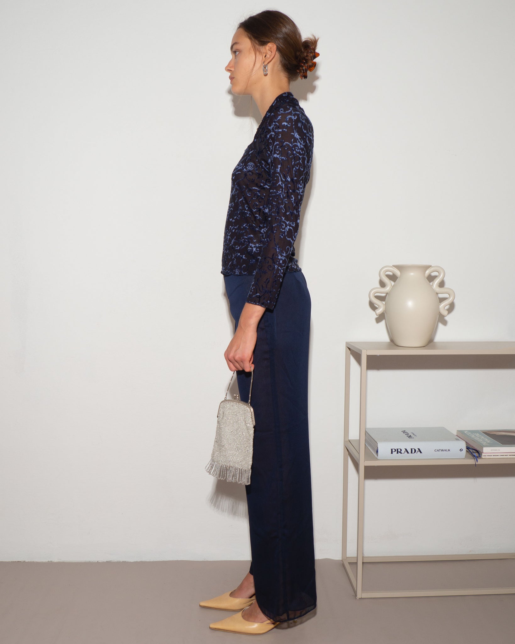 Armani Embroidered Top