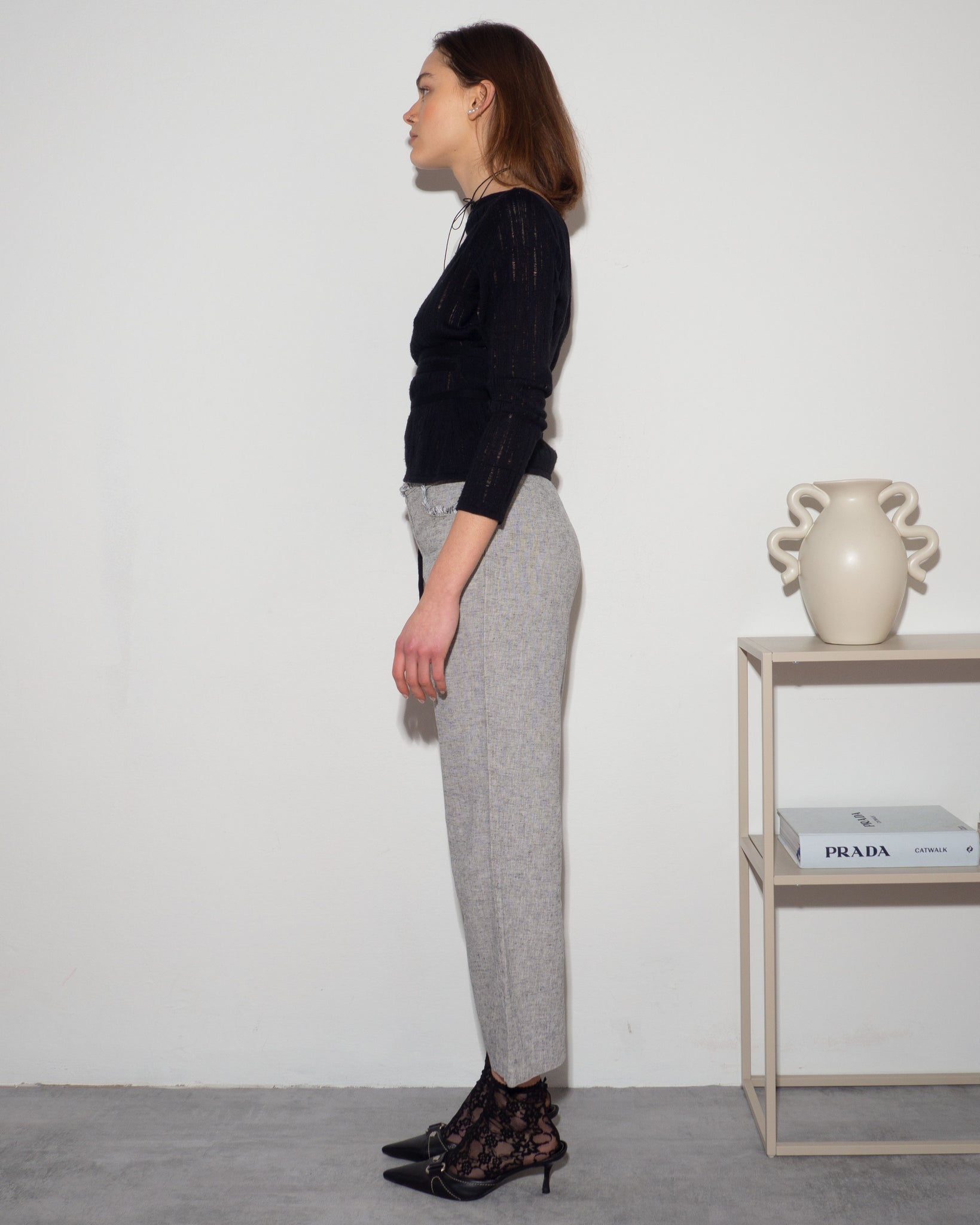 Trussardi Frayed Pants