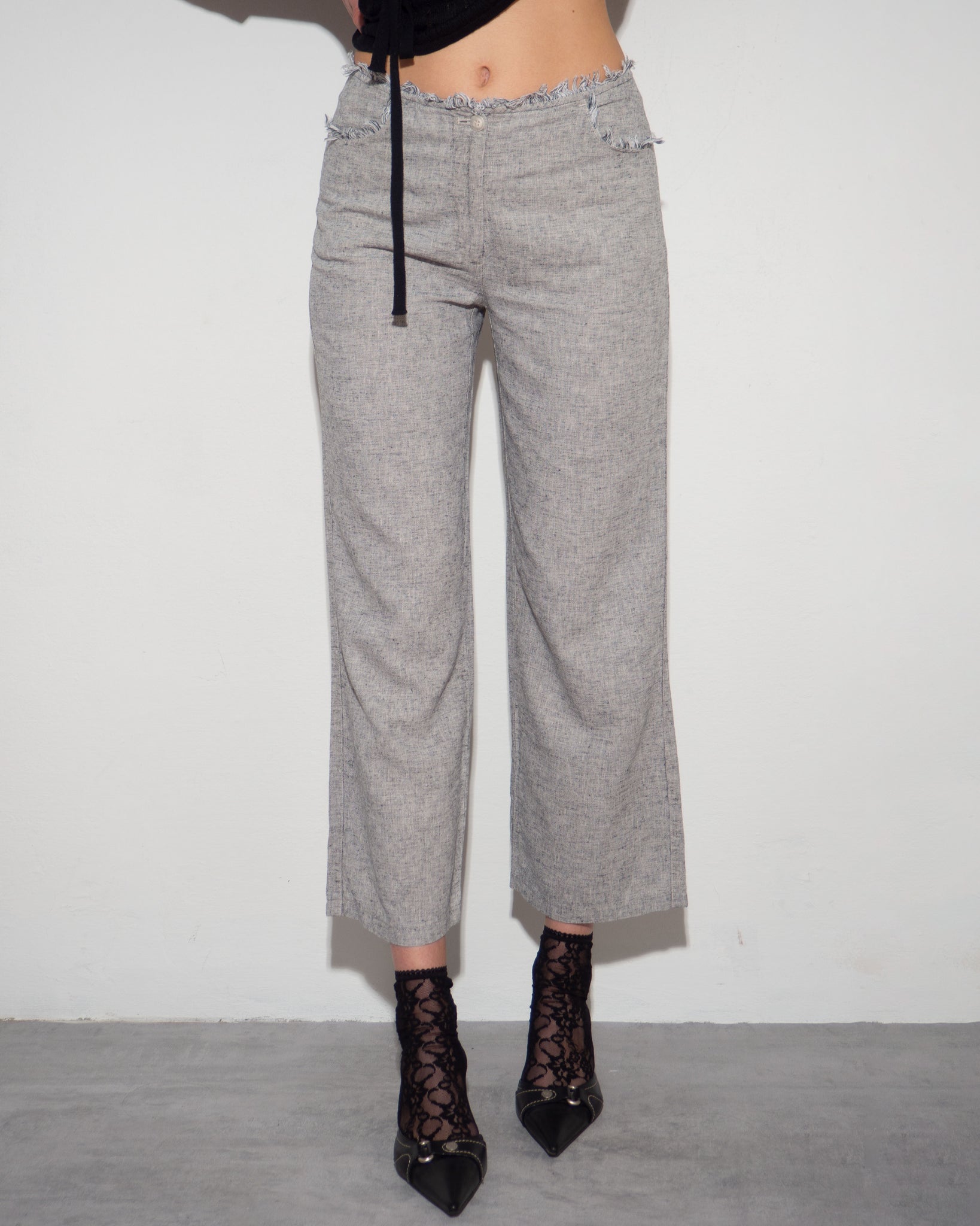 Trussardi Frayed Pants