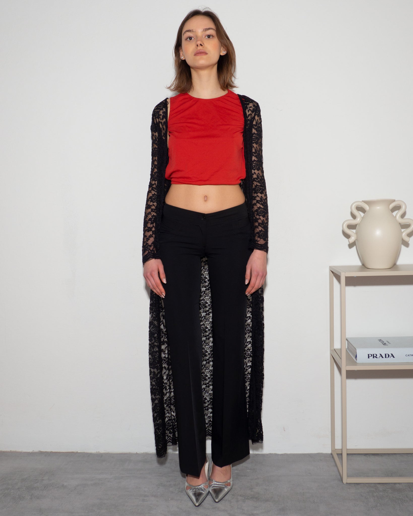 Lace Maxi Cardigan