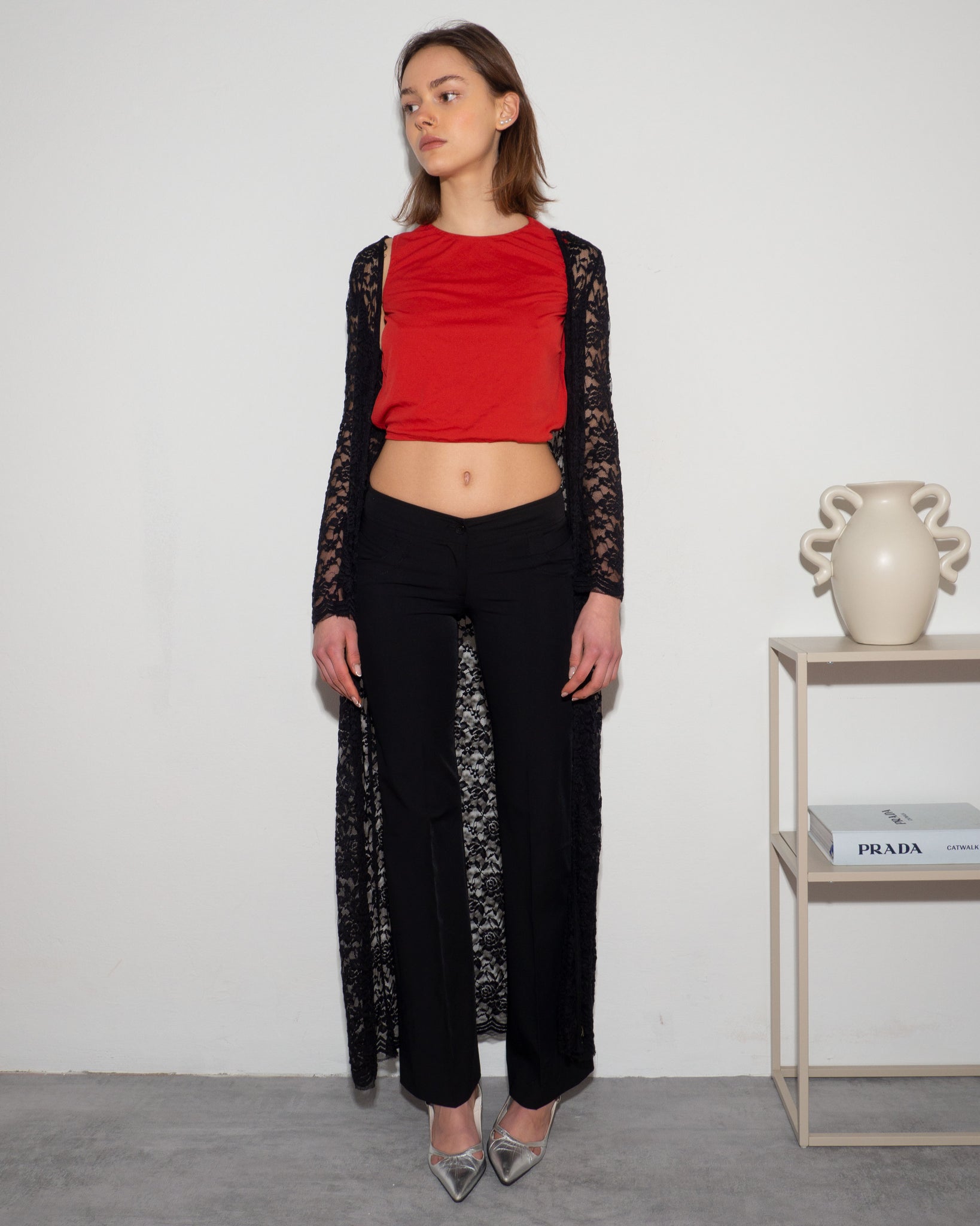 Lace Maxi Cardigan