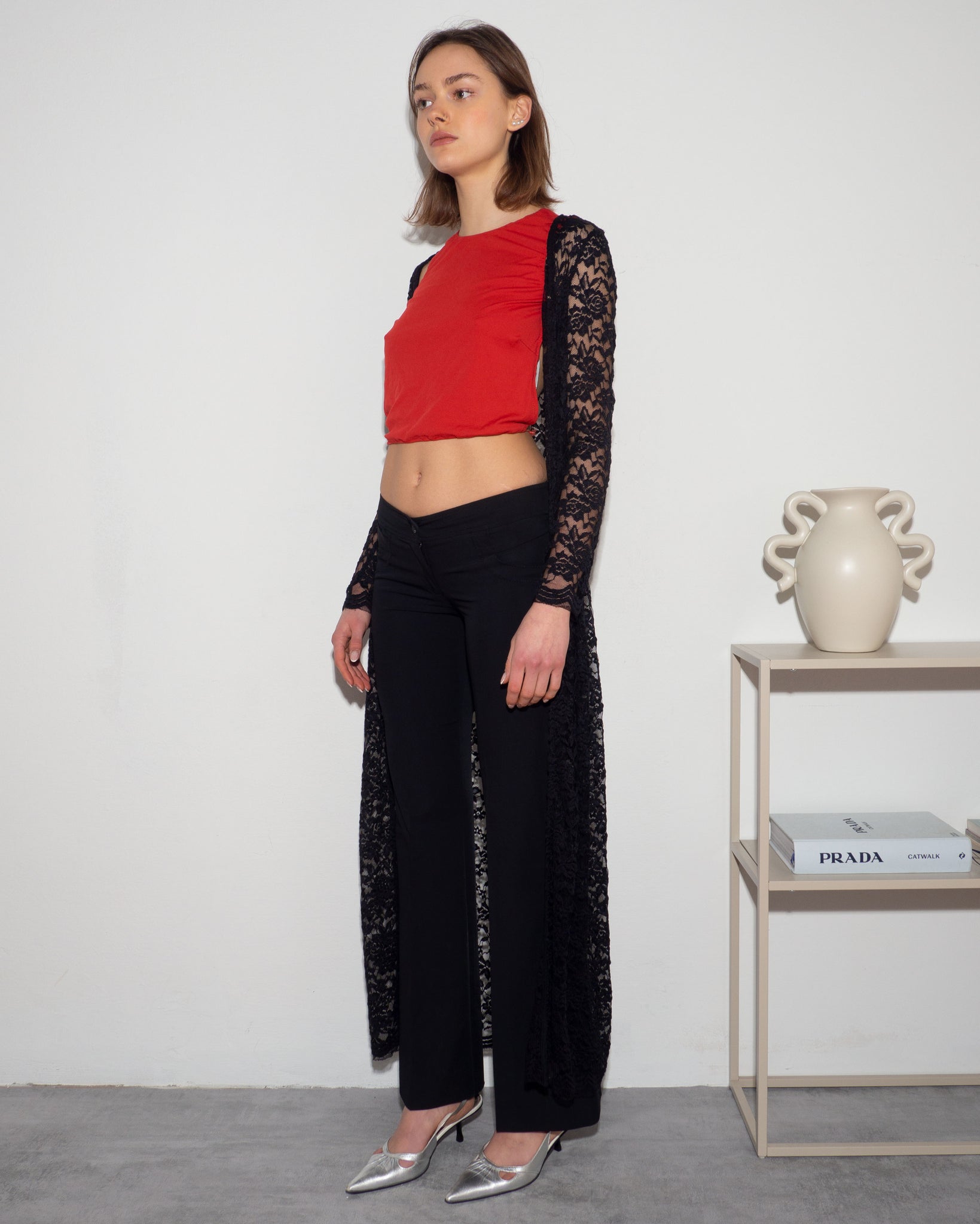 Lace Maxi Cardigan