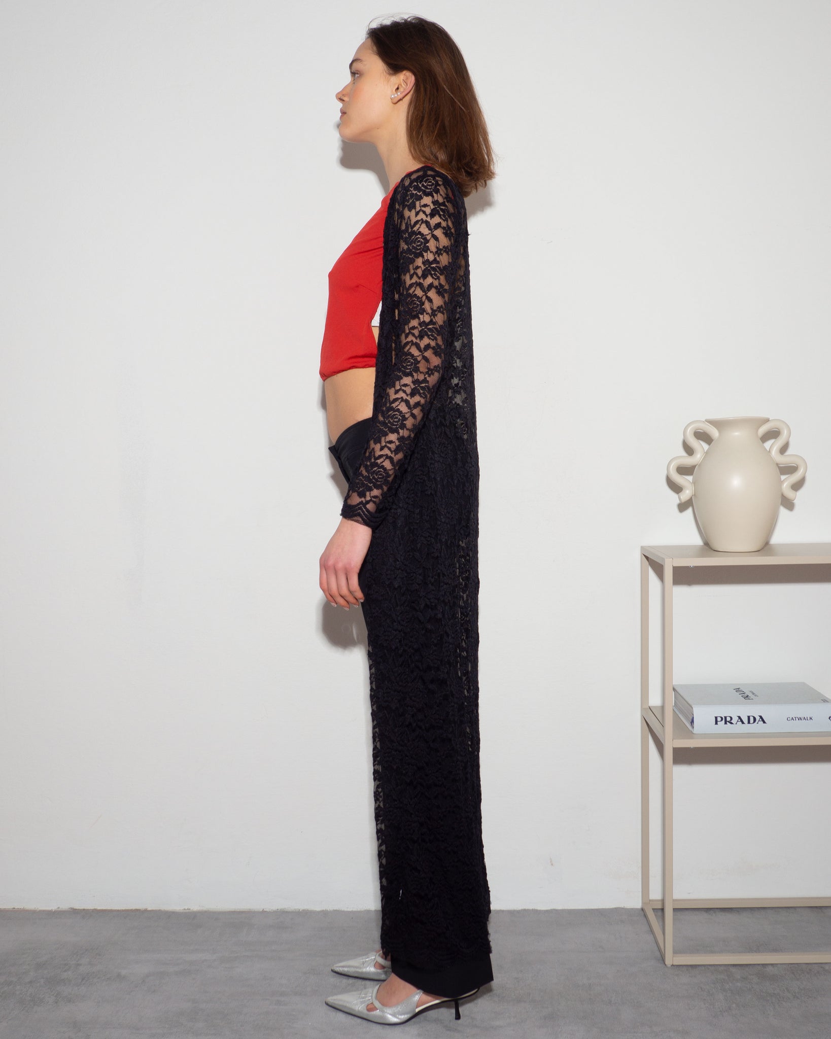 Lace Maxi Cardigan