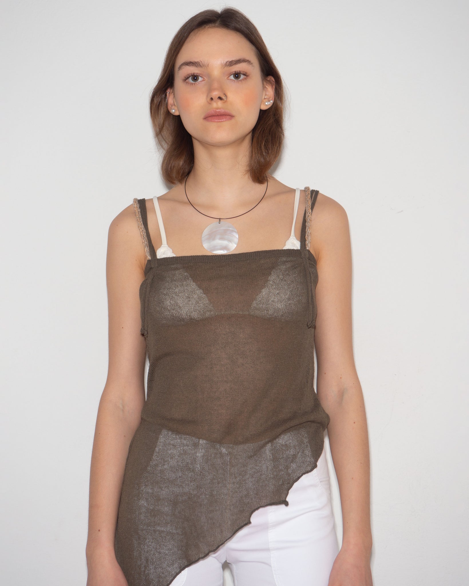 Asymmetric Sheer Top