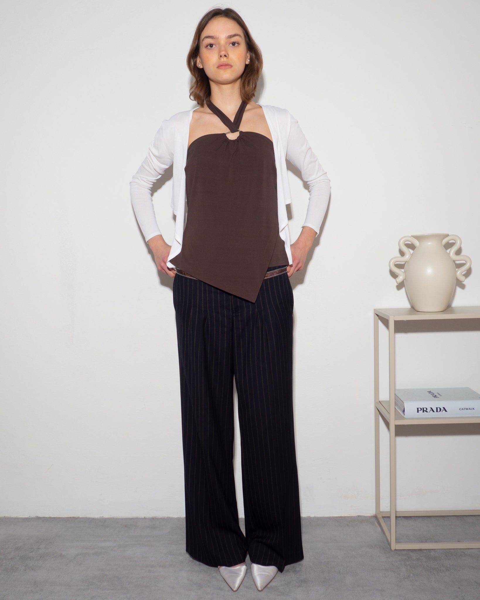 Marella White Shrug