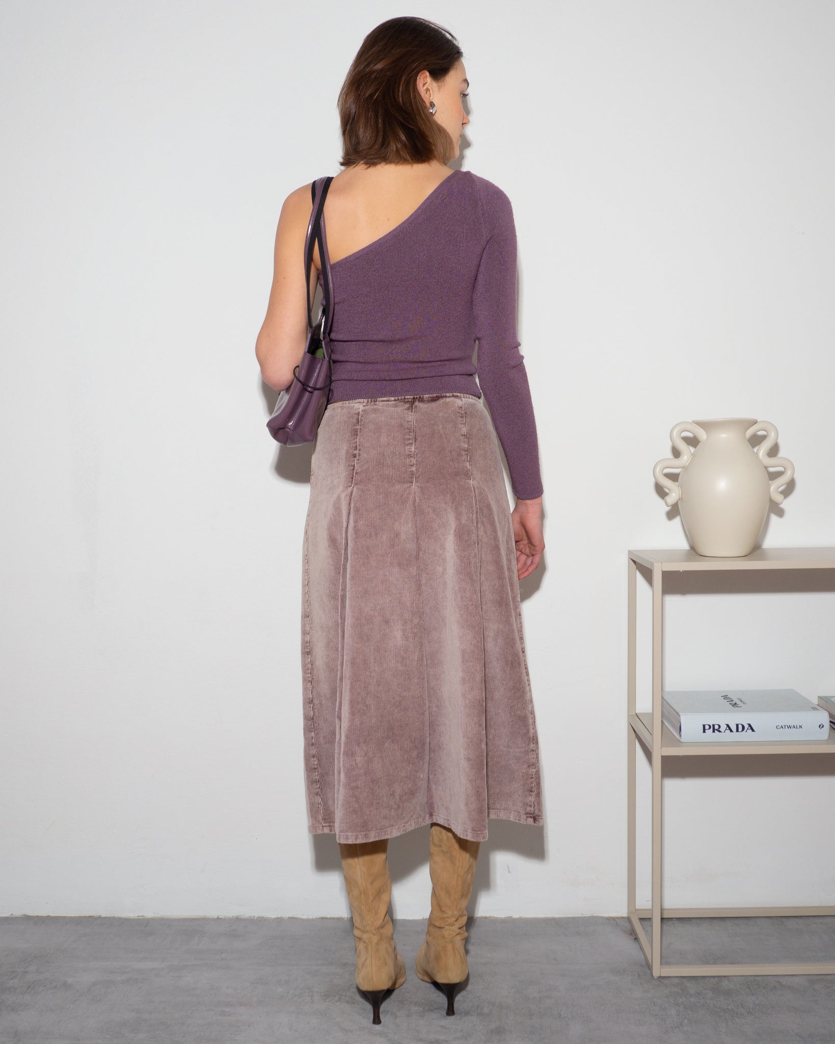 Max Mara Corduroy Skirt