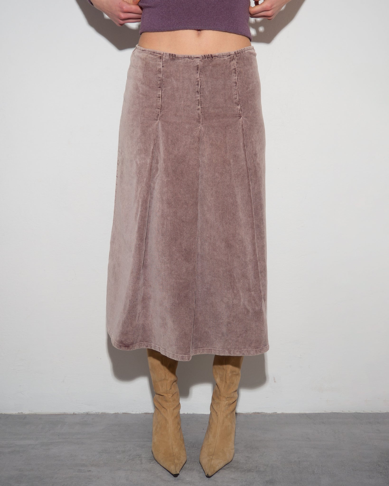 Max Mara Corduroy Skirt
