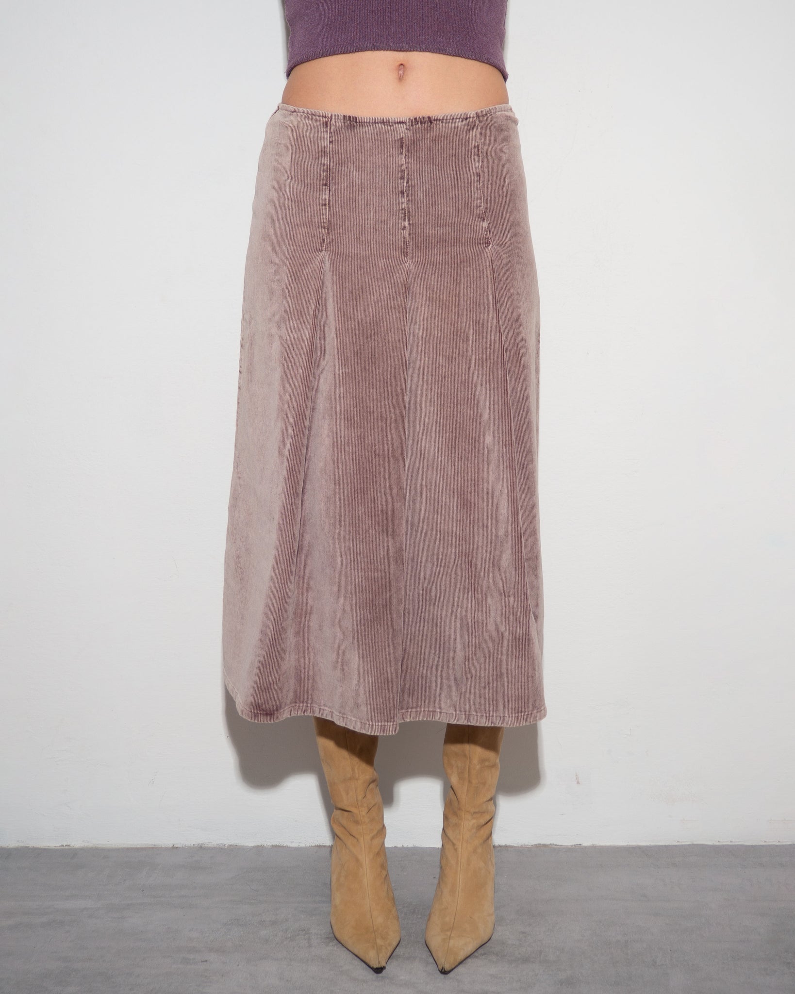 Max Mara Corduroy Skirt